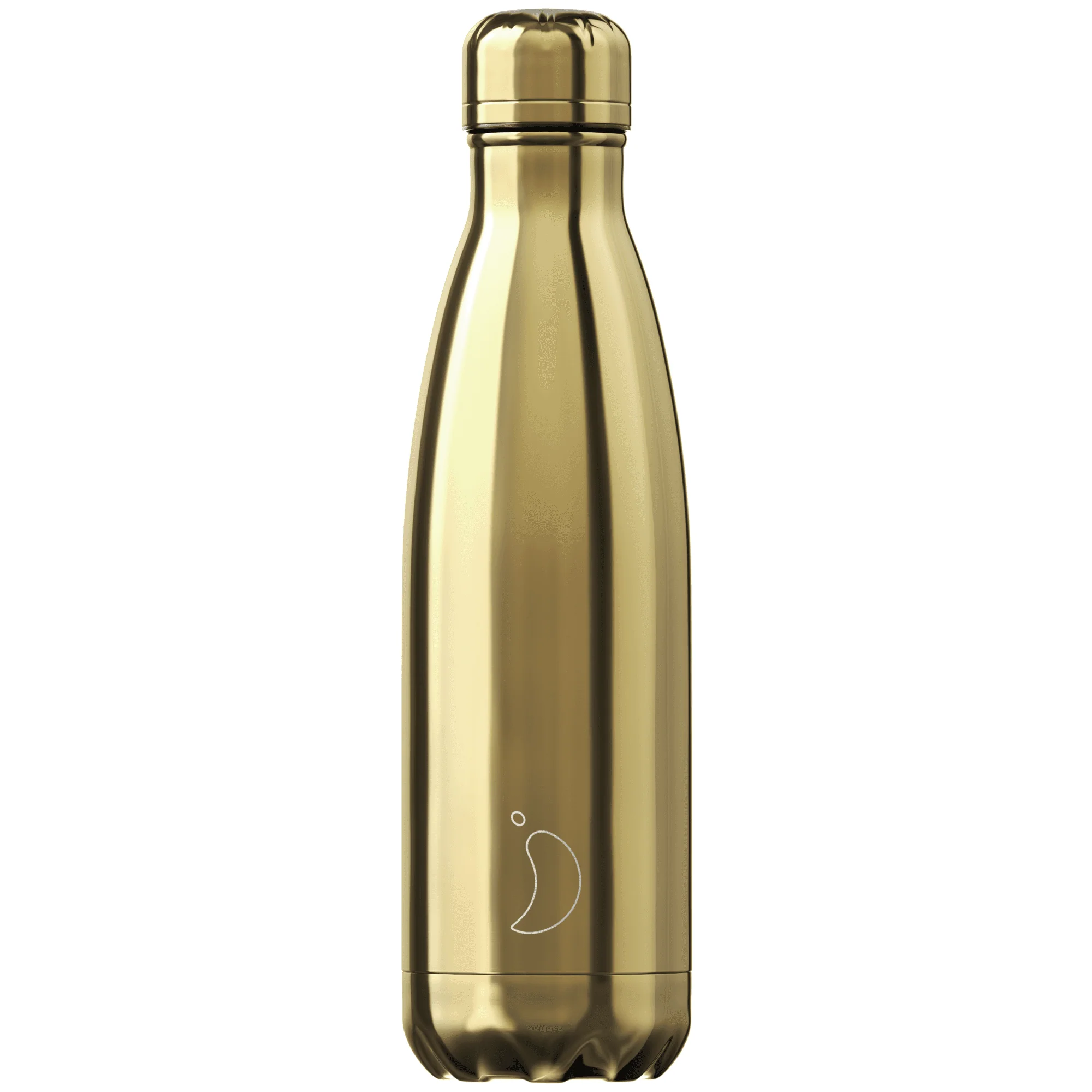 Chrome 500ml Gold Bottle