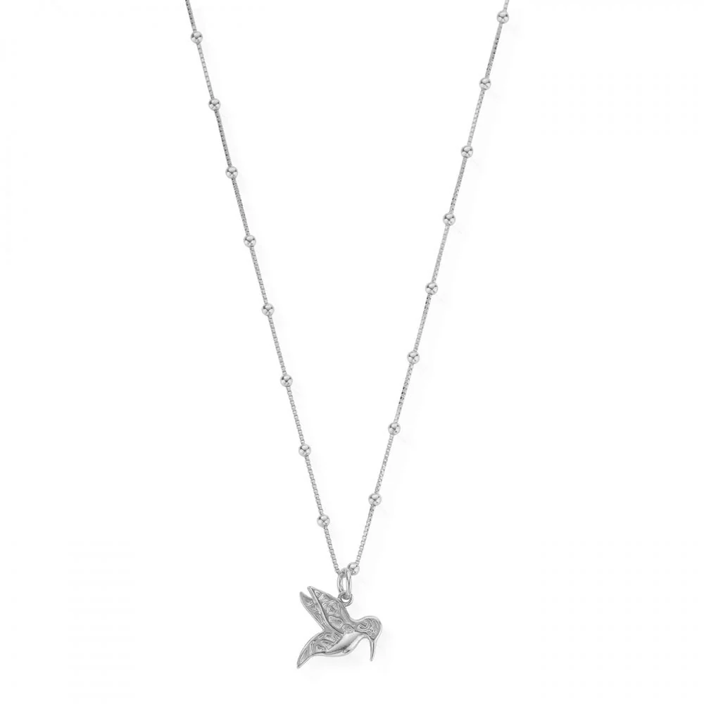 Newbie Necklace with Humming Bird Pendant