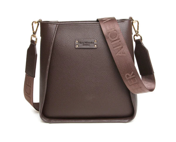 Chocolate - Kensington Crossbody Bag - Image 3