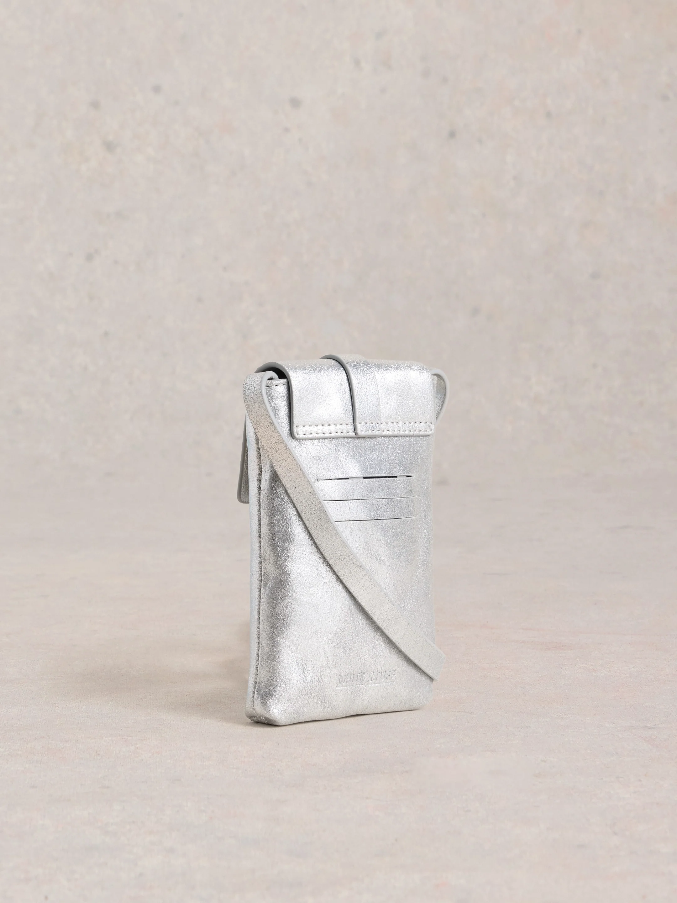 Clara Buckle Leather Phone Bag - Image 18