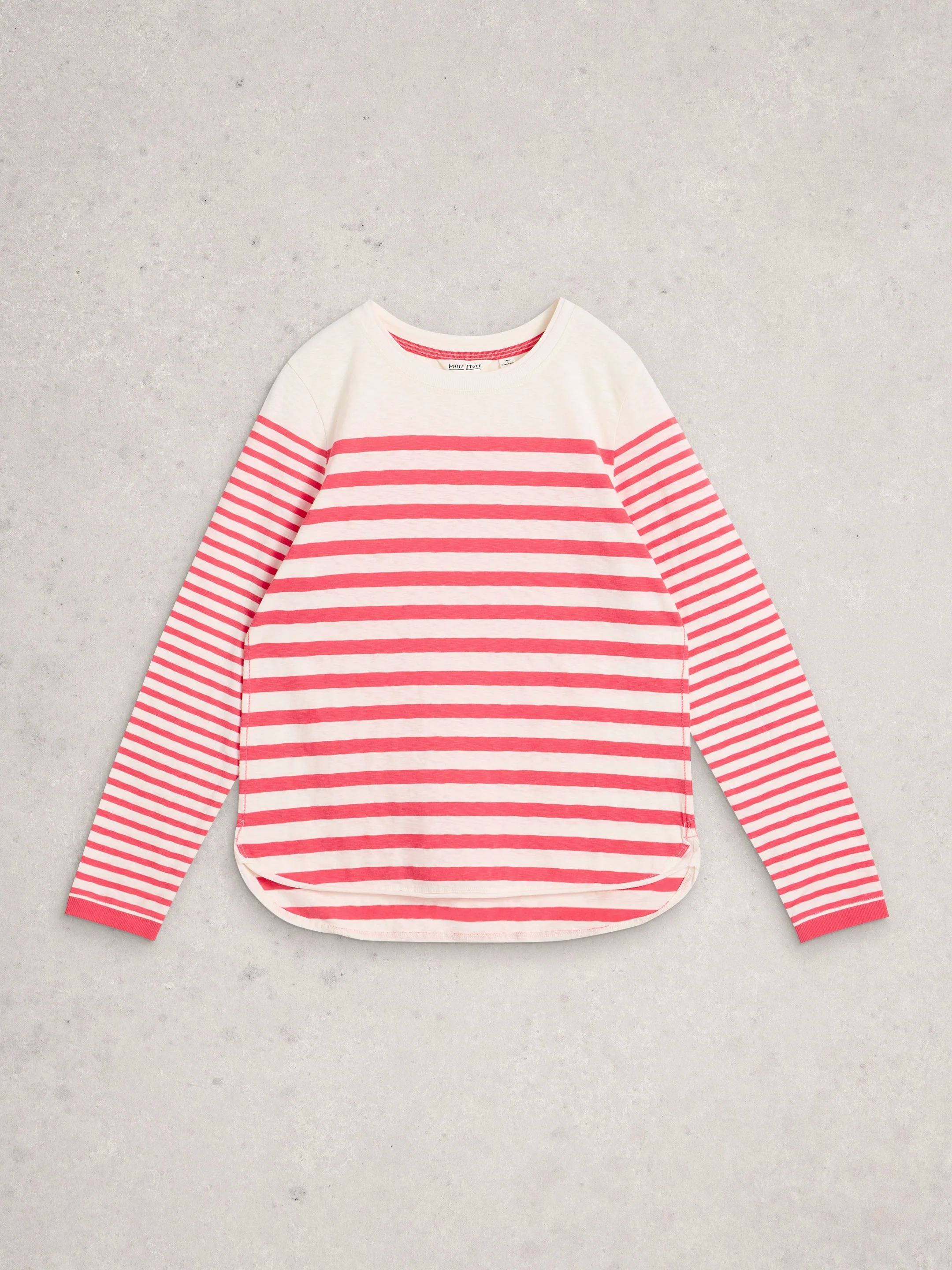 Clara Long Sleeve Stripe Tee - Image 6