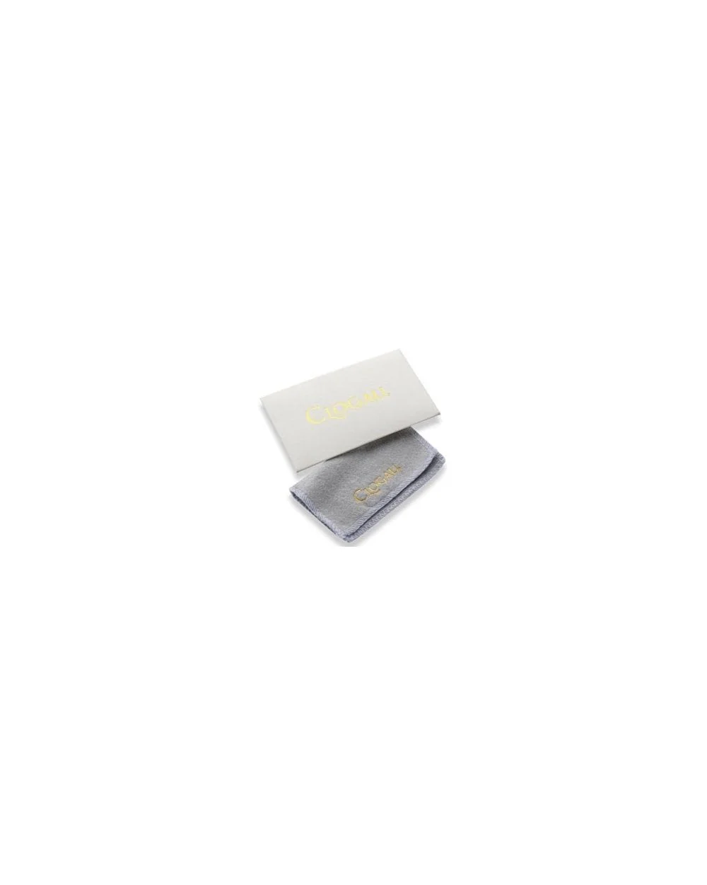 Cariad Sterling Silver Stud Earrings with Diamonds - Image 2