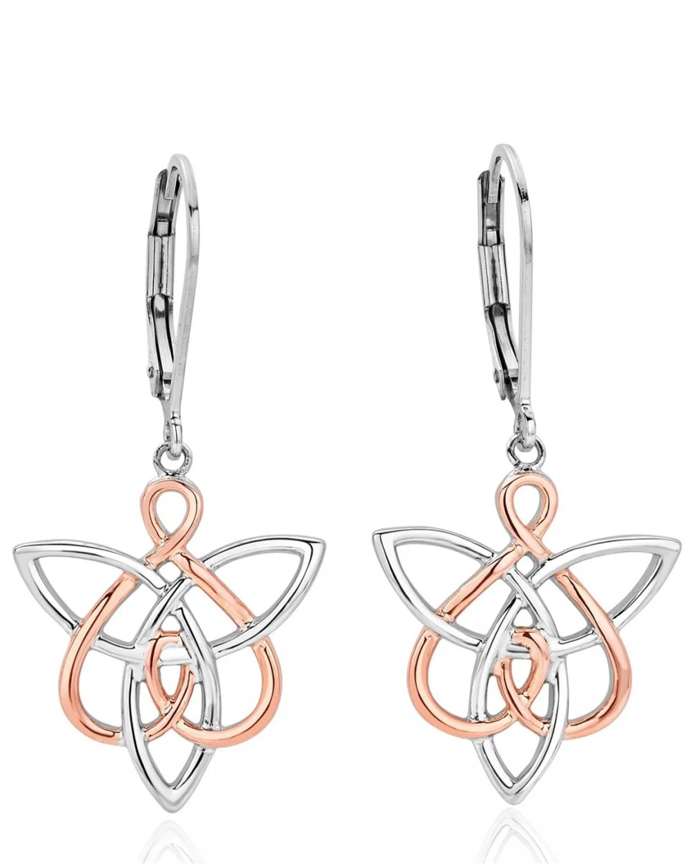 Fairies of the Mine White Topaz Drop Earrings