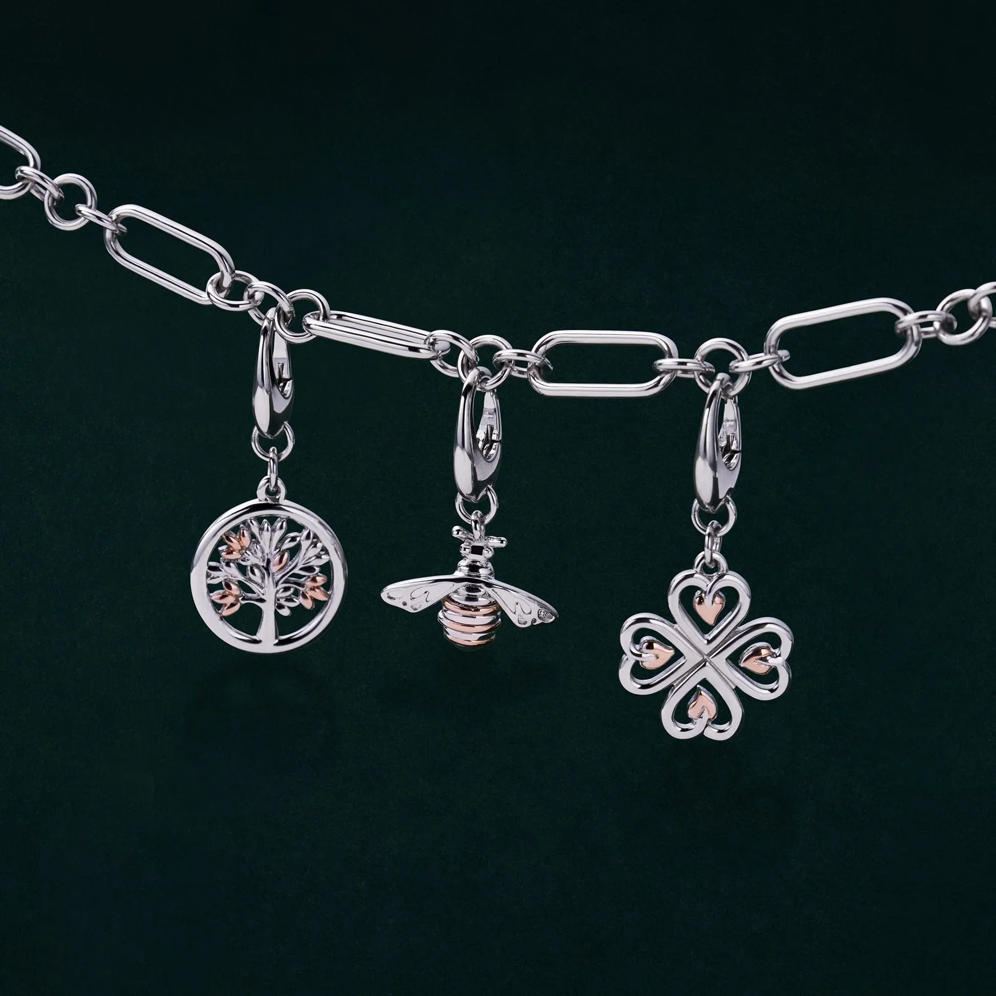 Insignia Sterling Silver Heart Charm - Image 2