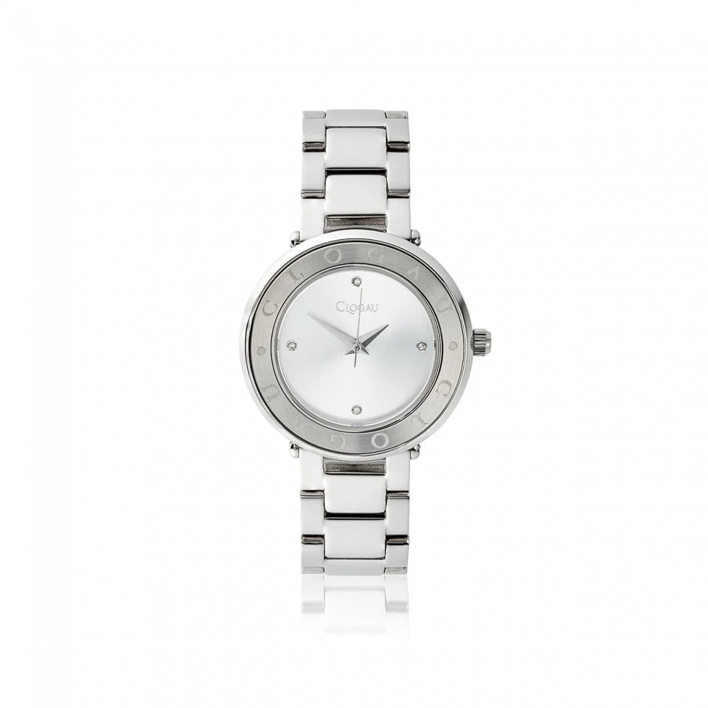 Ladies Clogau Stainless Steel Diamond Watch