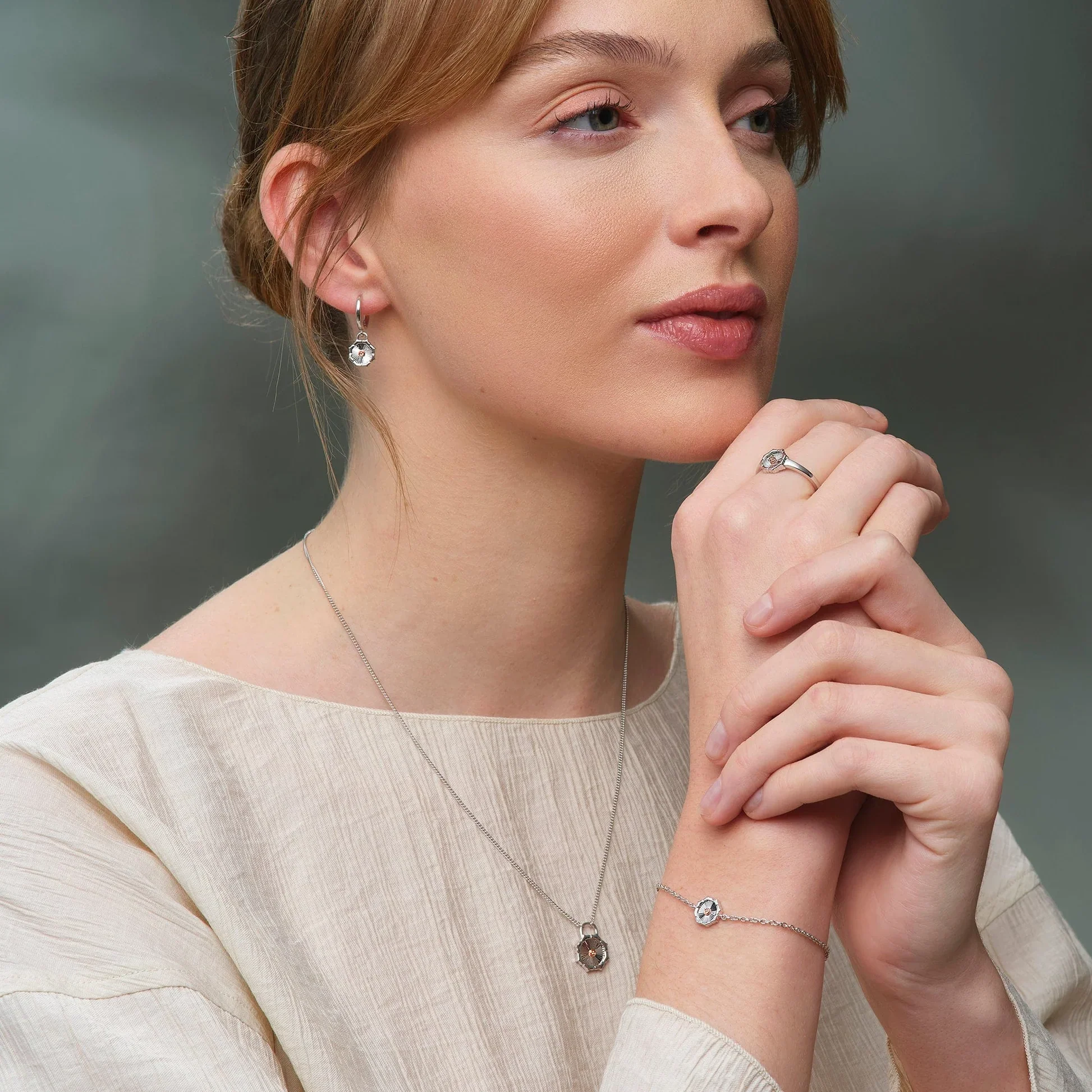 Nos Da Silver Drop Earrings - Image 3