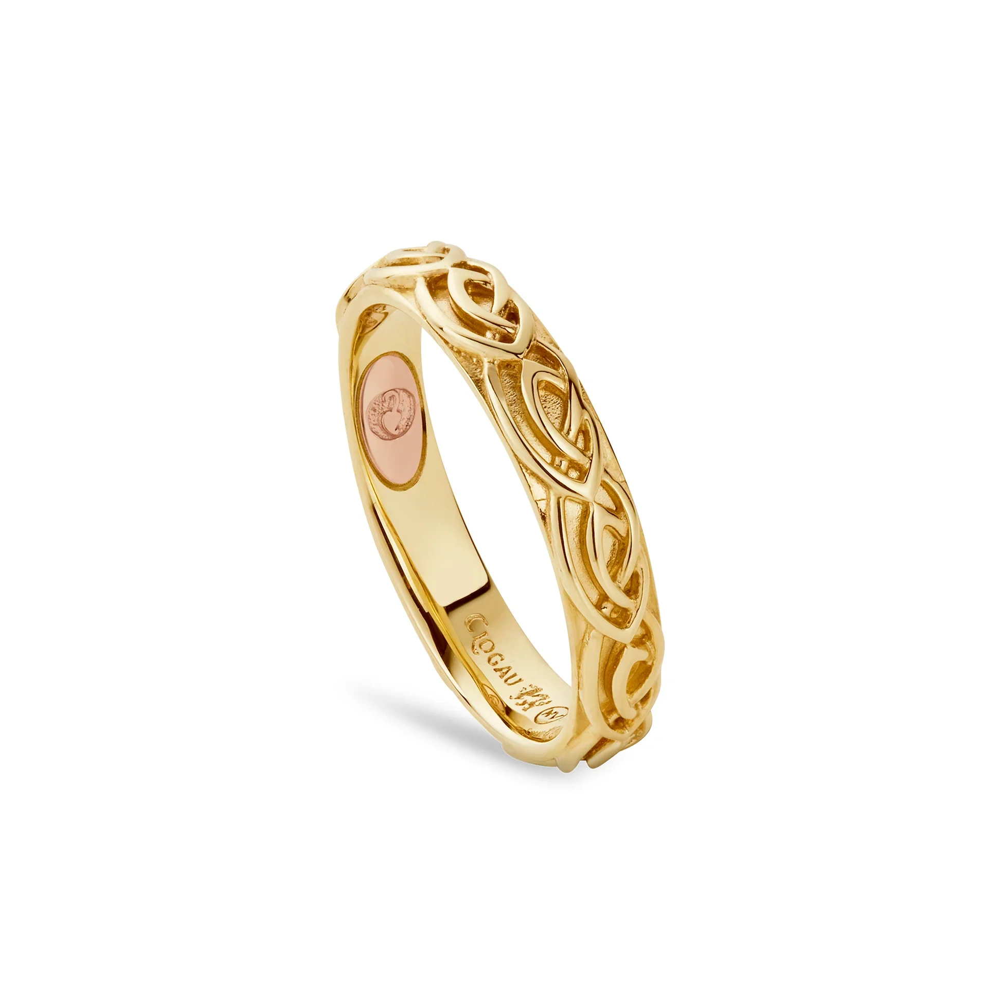 Royal Clogau 9ct Solid Gold Annwyl Channel Ring
