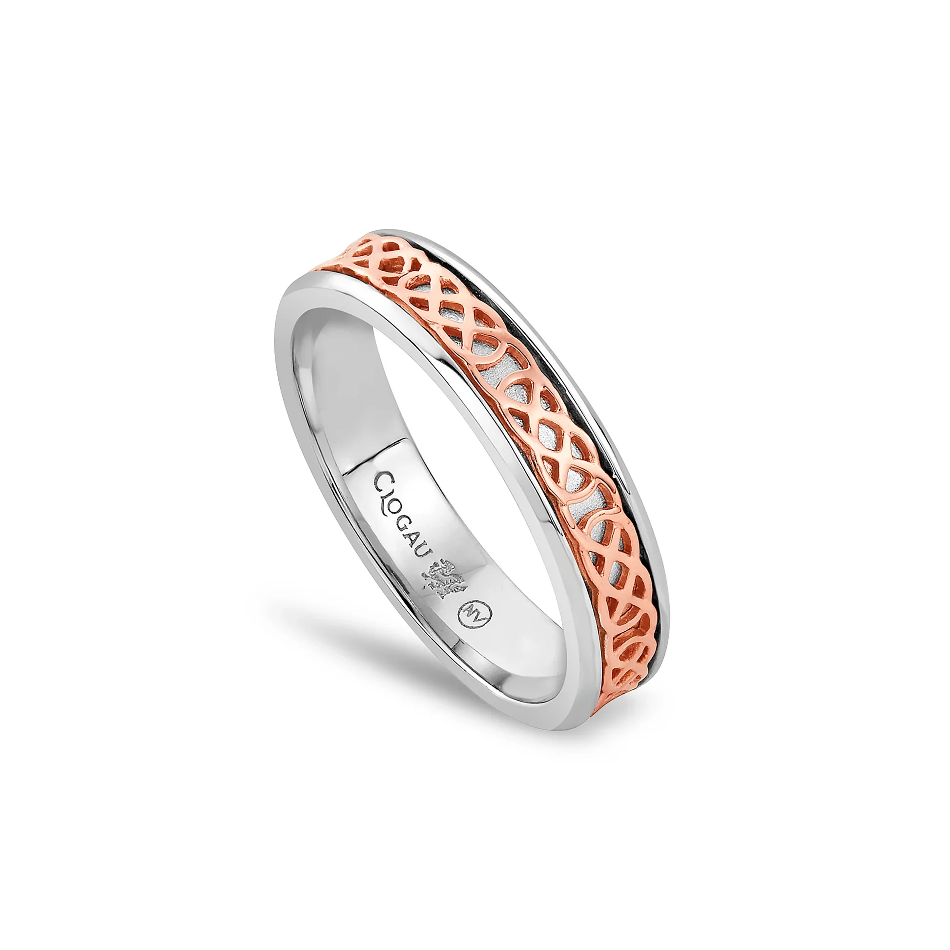 Royal Clogau Sterling Silver Annwyl Slim Channel Ring