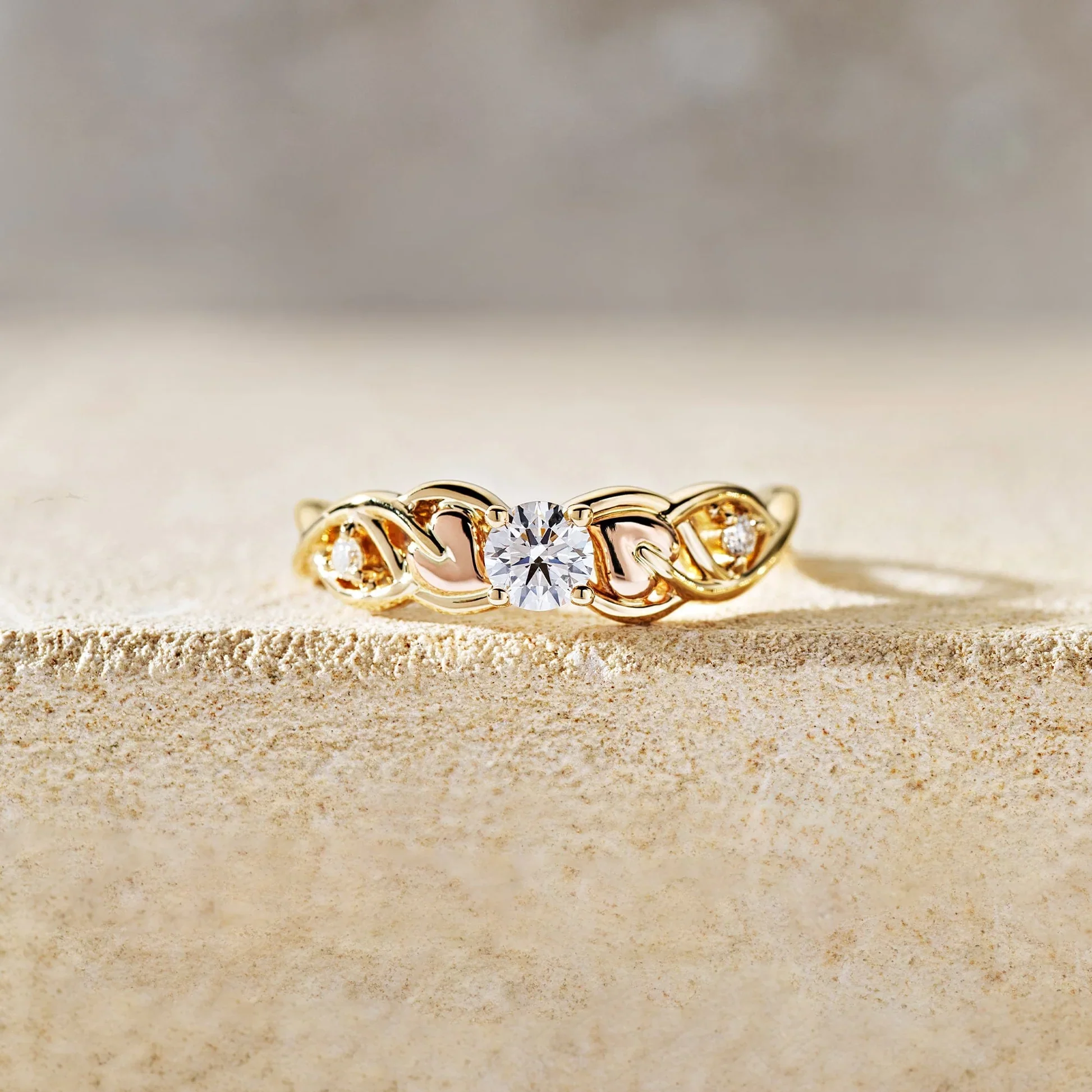 Tree of Life® Ethics 18ct Fairtrade Gold and 0.3ct Laboratory-Created Diamond Engagement Ring - Image 2