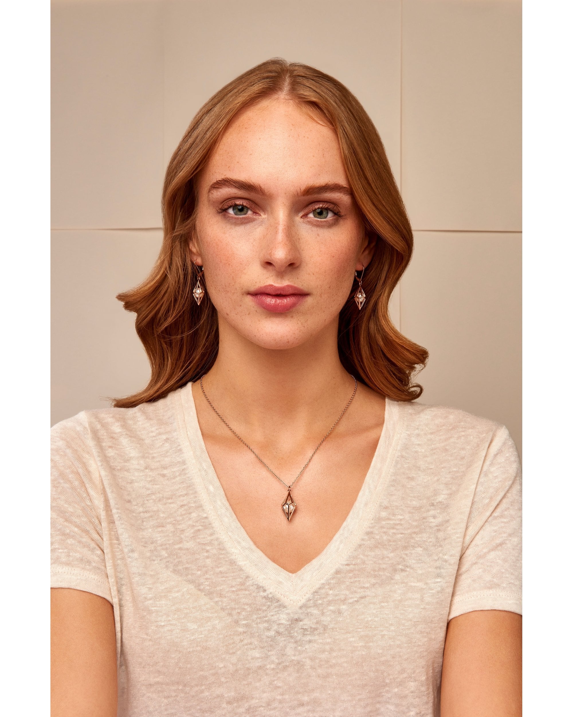 Watching Chamber Caged White Pearl Pendant - Image 3