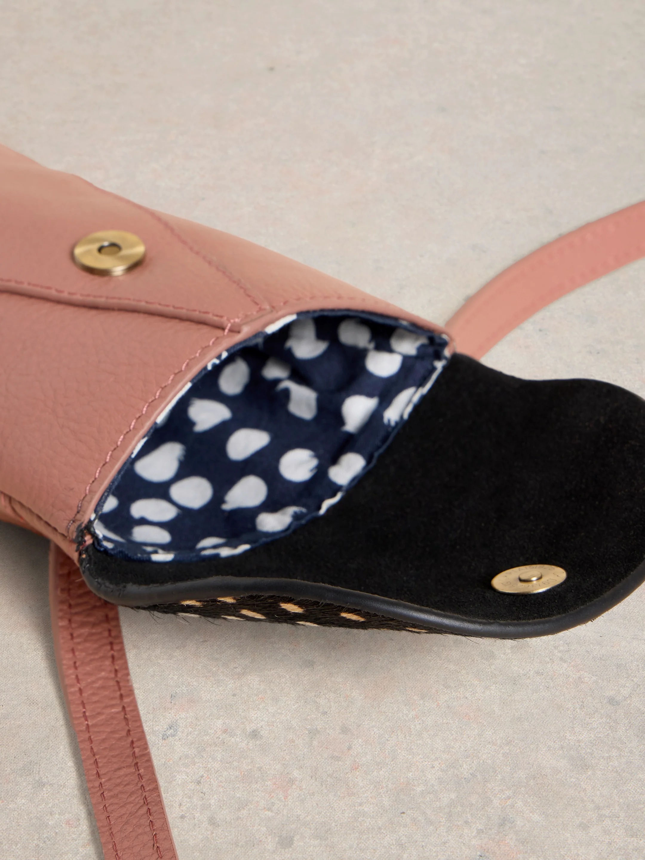 Coco Leather Phone Bag - Image 3