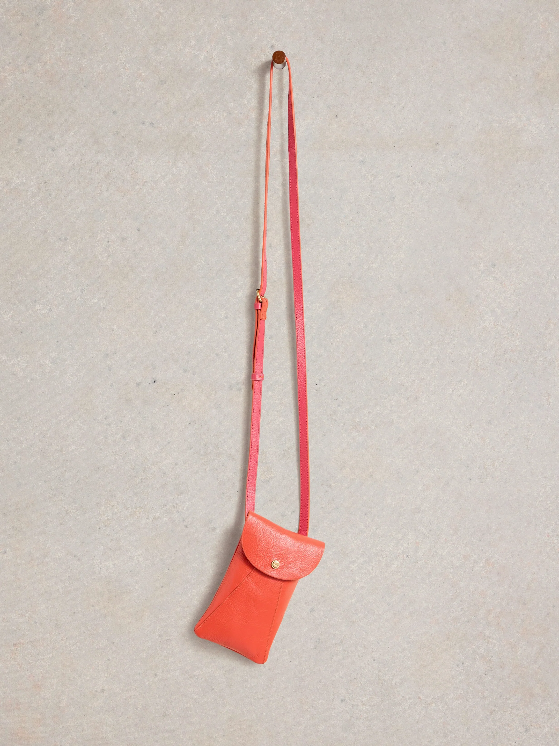 Coco Leather Phone Bag - Image 7