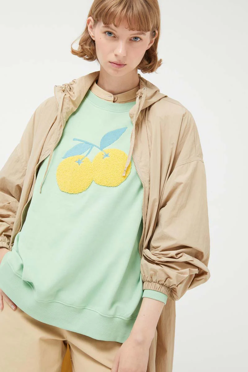 Yuzu Print Sweatshirt - Image 5