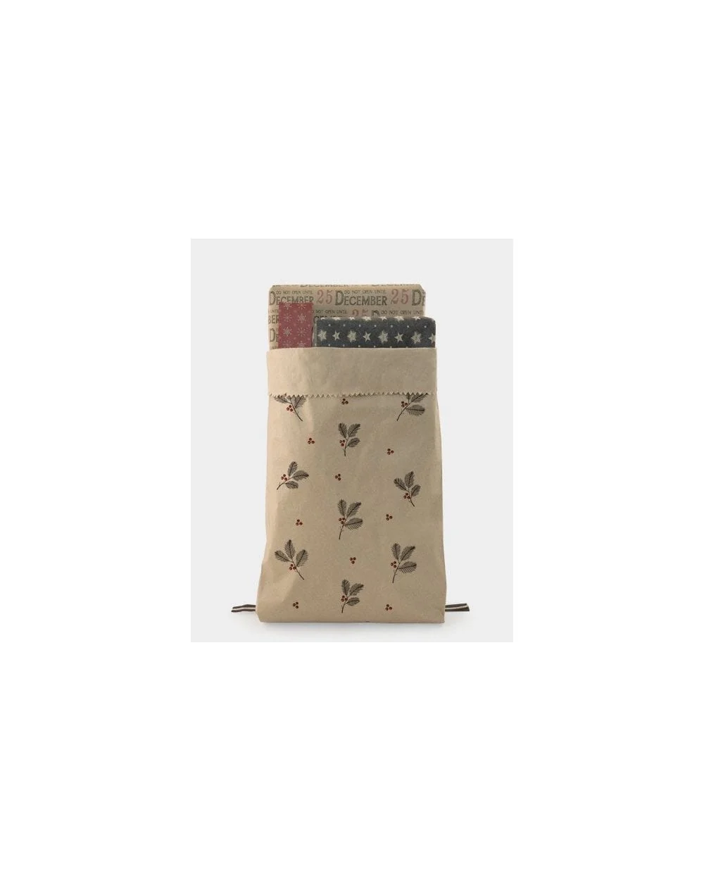 Paper Sack - Kraft Branches & Berries - Image 2