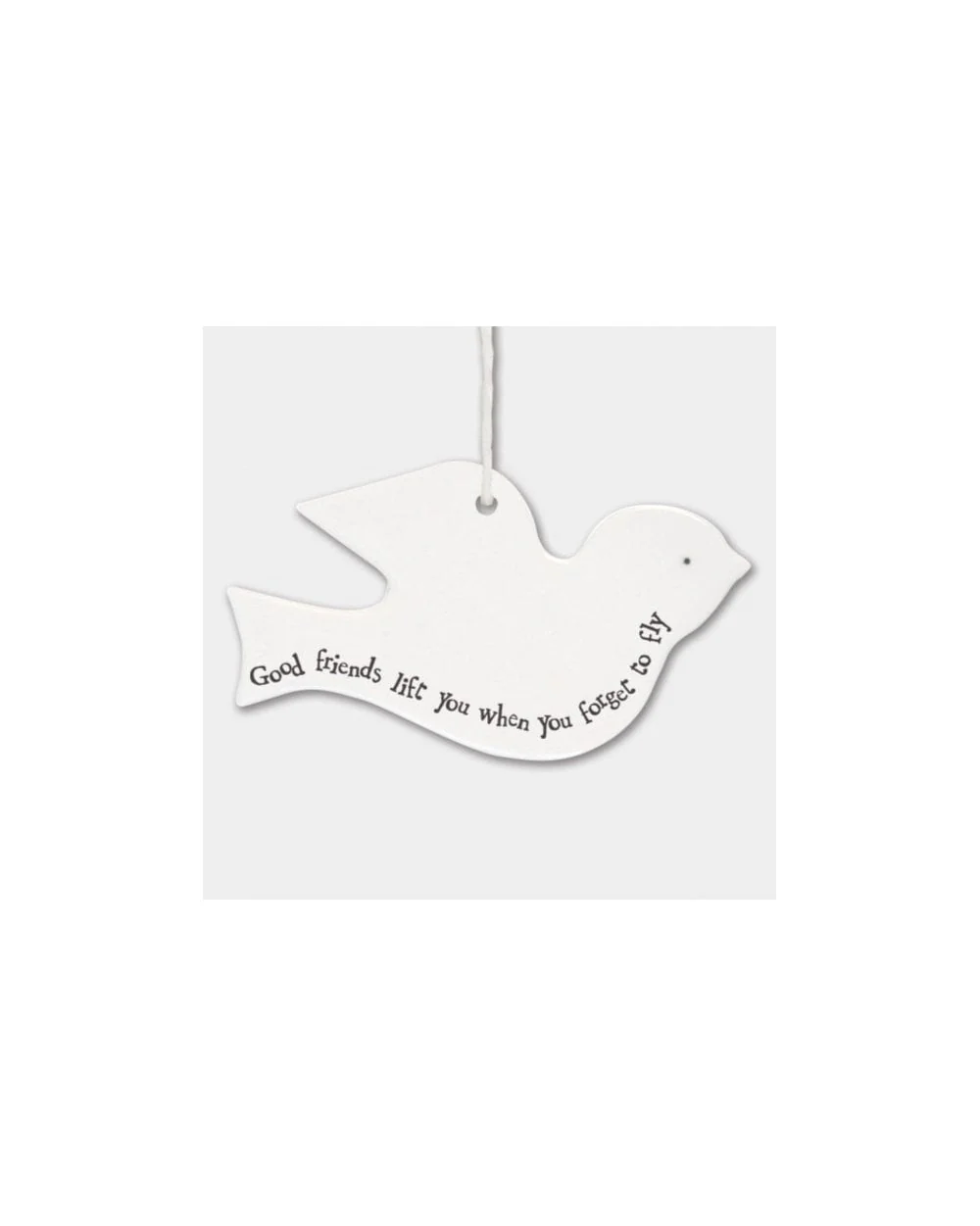 Porcelain Bird - Good Friends Lift You Up