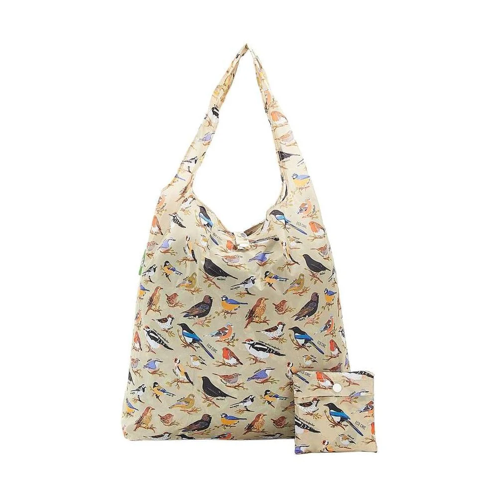 Green Wild Birds Shopper - Image 2