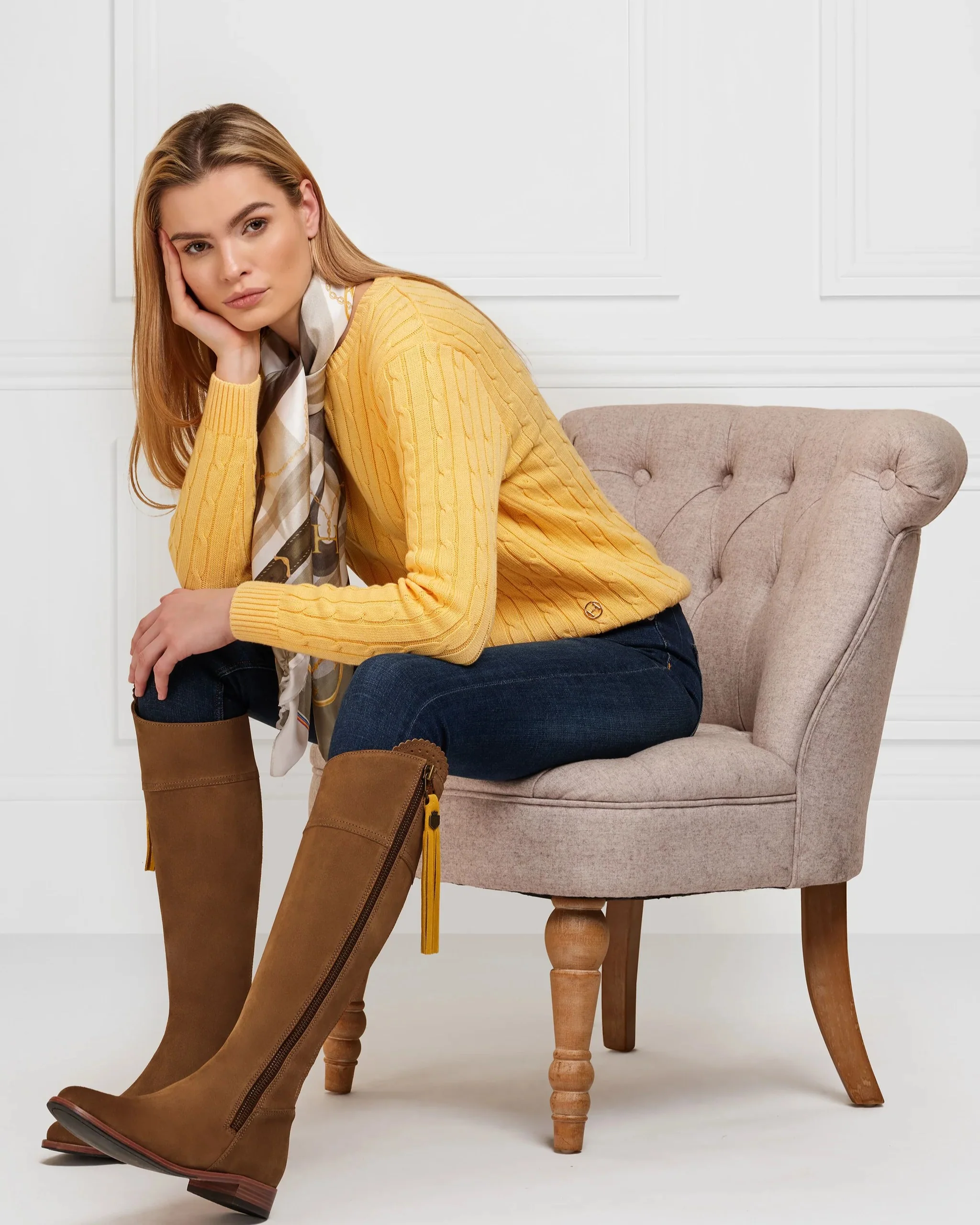 Regina Flat Boots - Regular Fit - Image 3