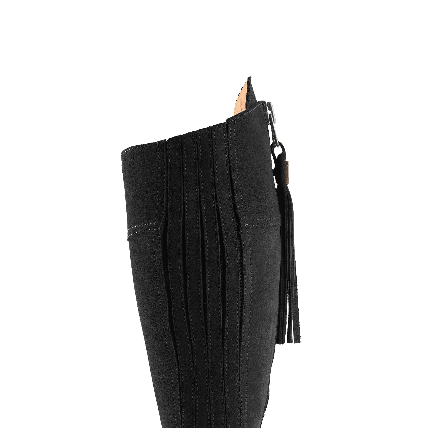 Womens Regina Suede Heeled Boots (Regular Fit) - Image 11