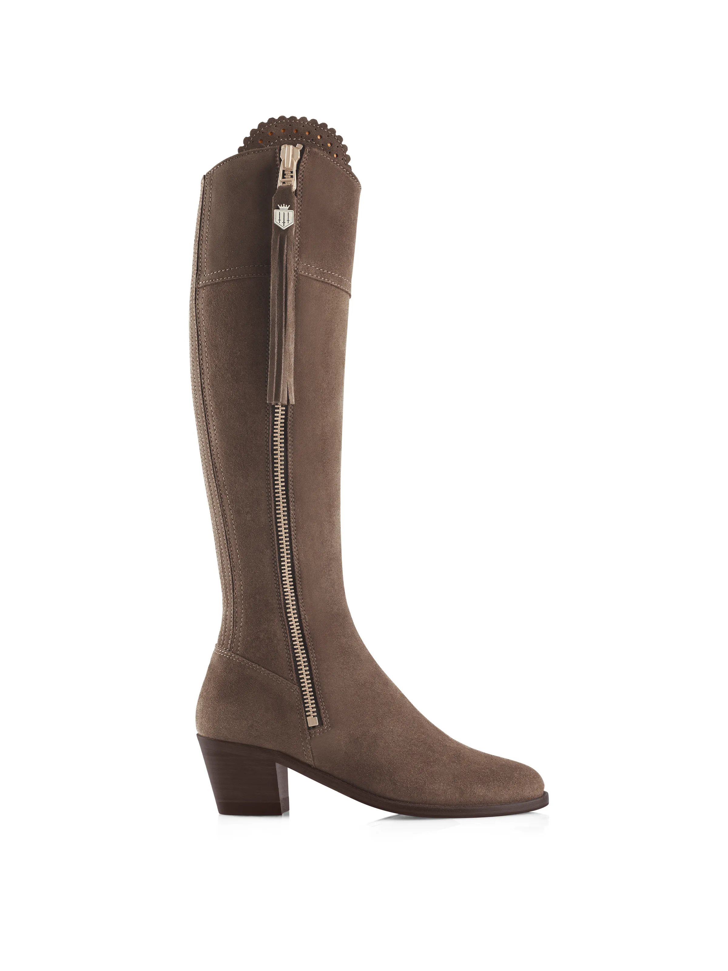 Womens Regina Suede Heeled Boots (Regular Fit) - Image 17