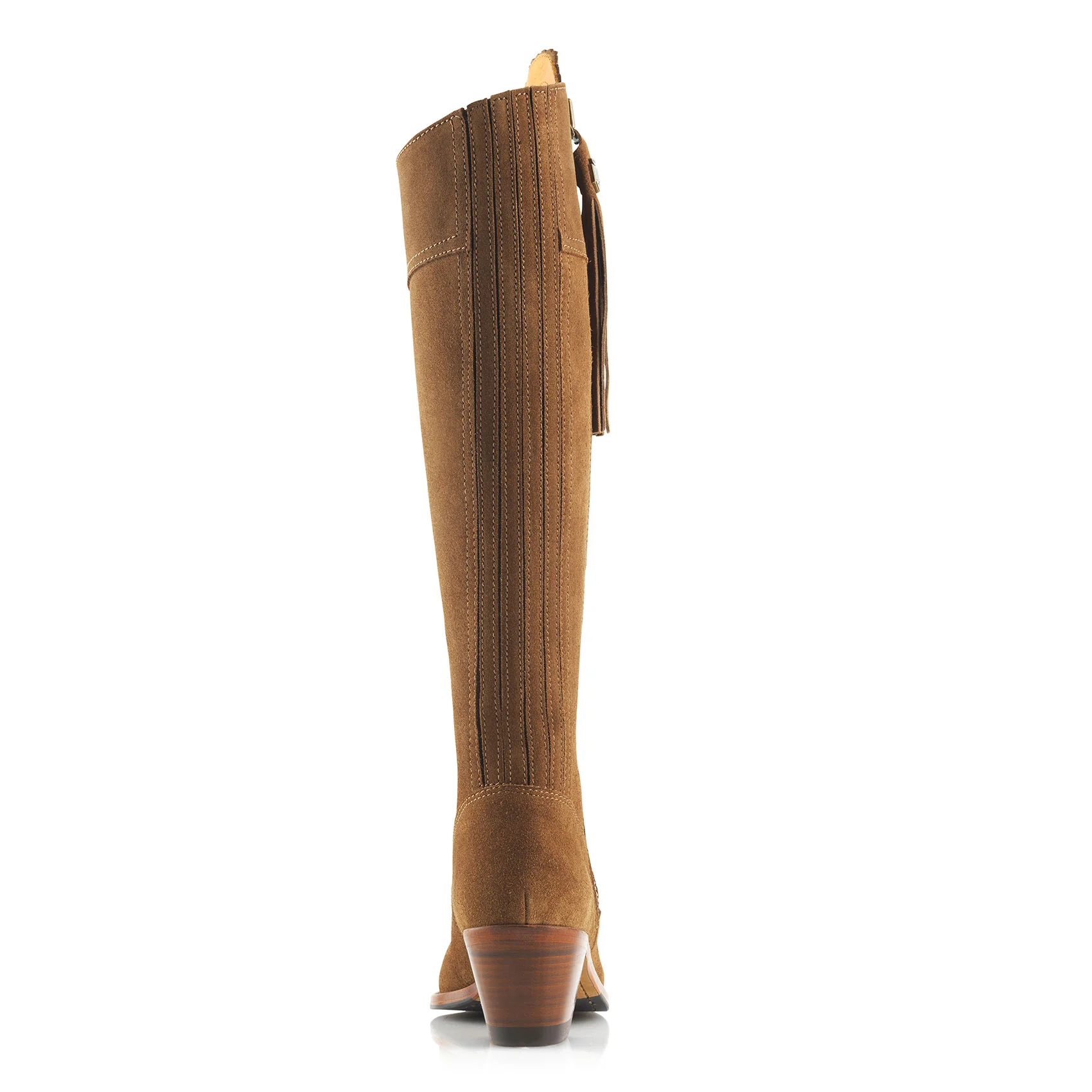 Womens Regina Suede Heeled Boots (Regular Fit) - Image 4