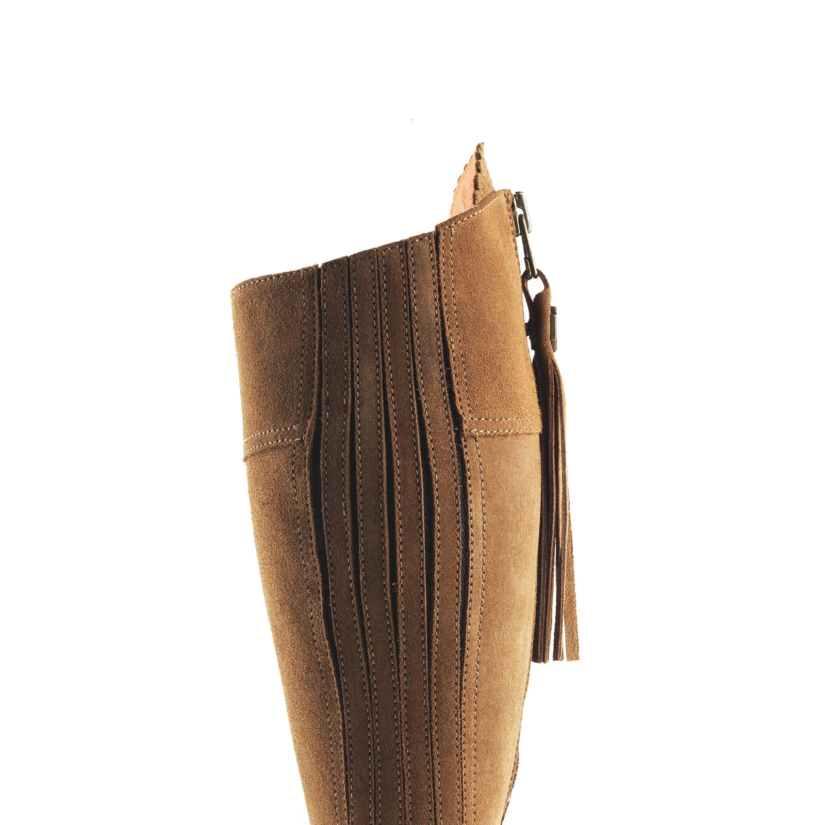 Womens Regina Suede Heeled Boots (Regular Fit) - Image 5