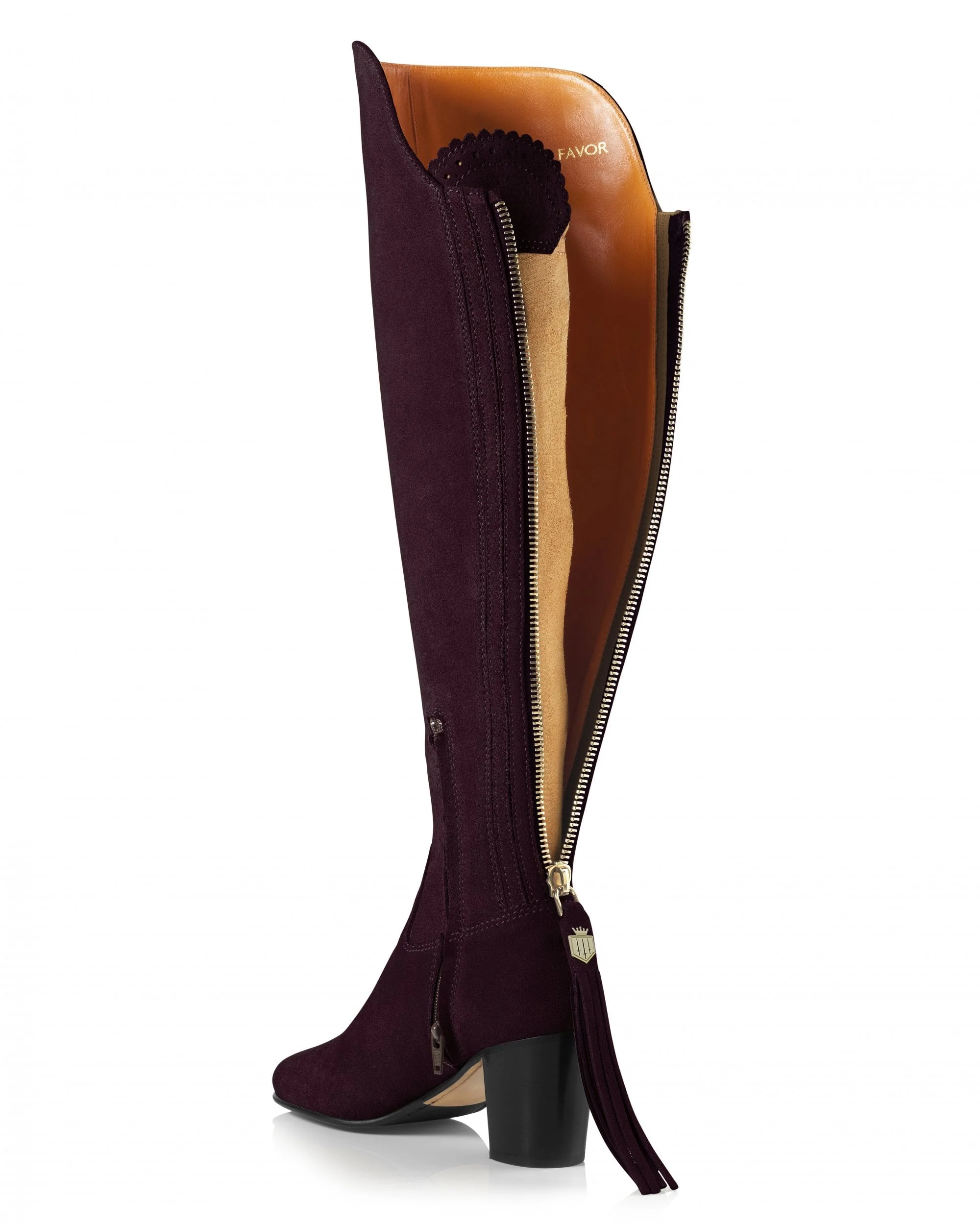 Amira Suede Heeled Over-the-knee Boots Regular Fit - Image 6
