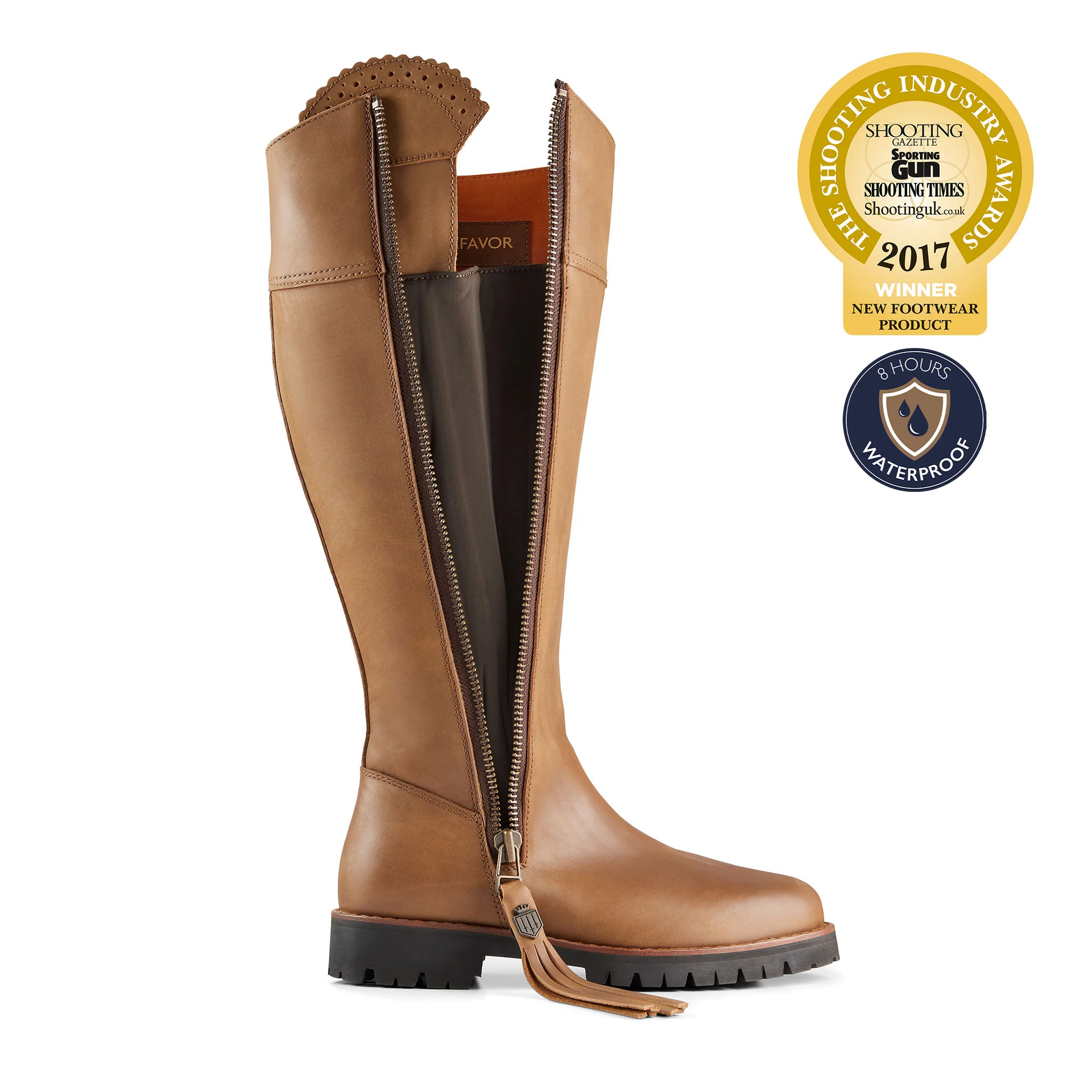 Explorer Leather Waterproof Knee-high Boots - Image 4