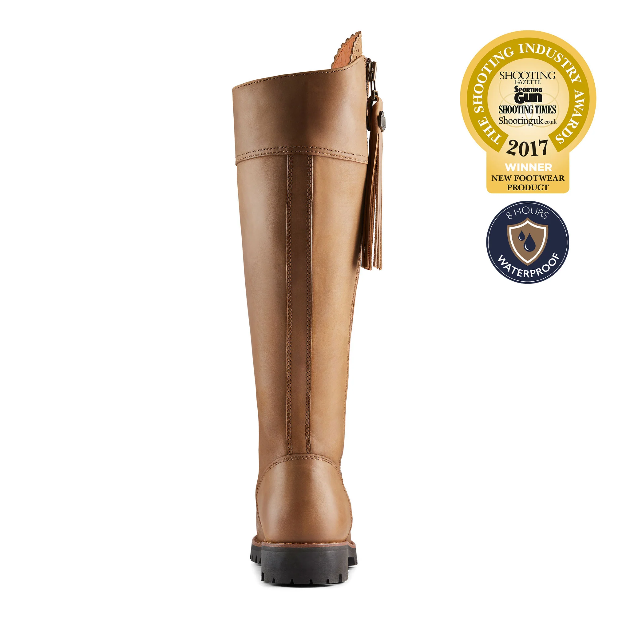 Explorer Leather Waterproof Knee-high Boots - Image 5