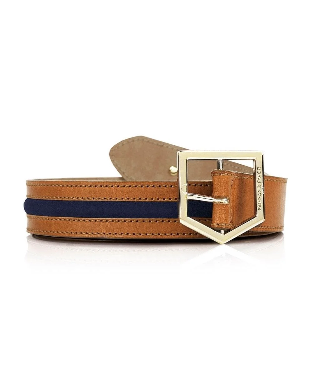 Hampton Leather & Suede Belt - Image 9