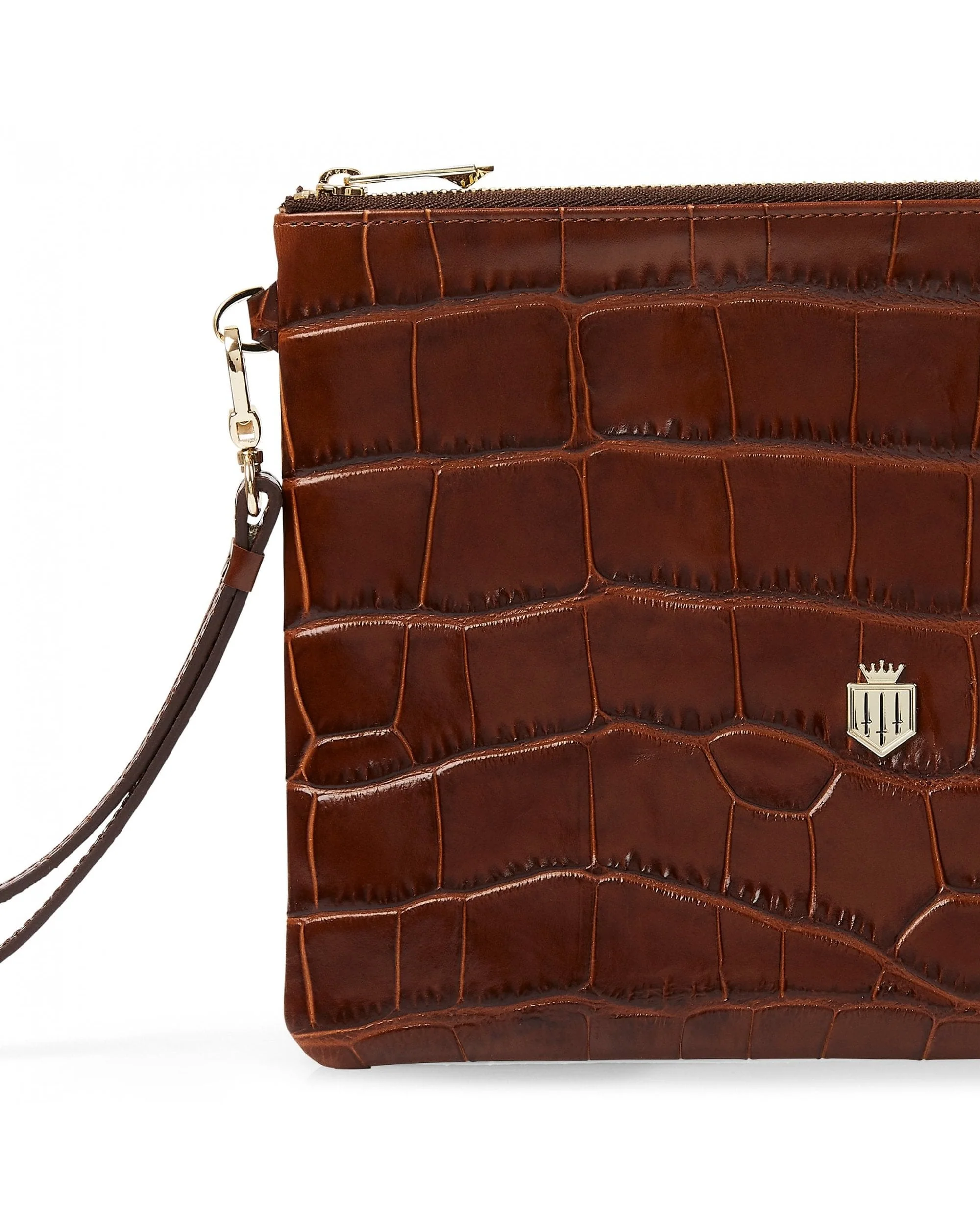 Highbury Leather Clutch Bag - Image 3