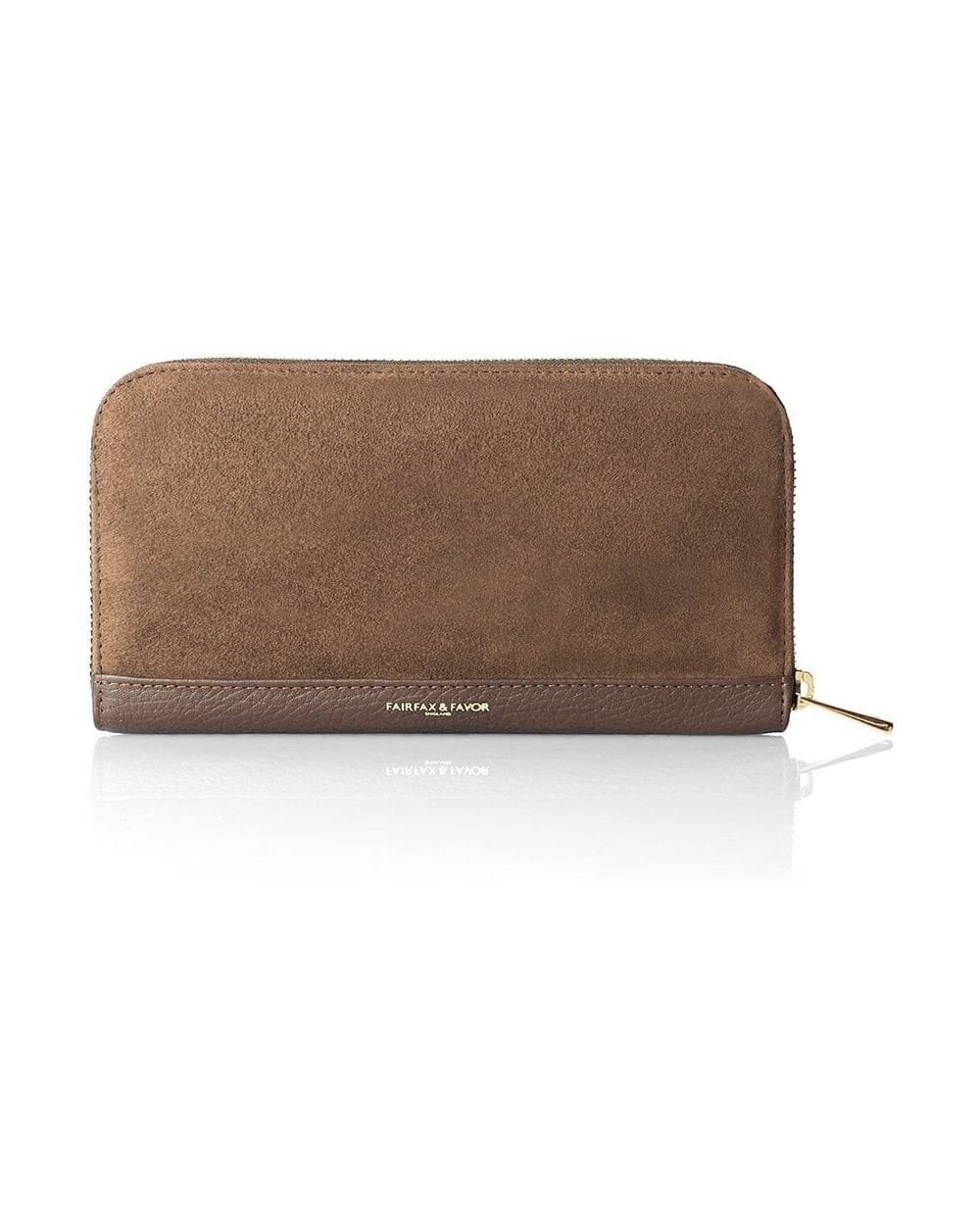 Salisbury Leather and Suede Purse - Image 4