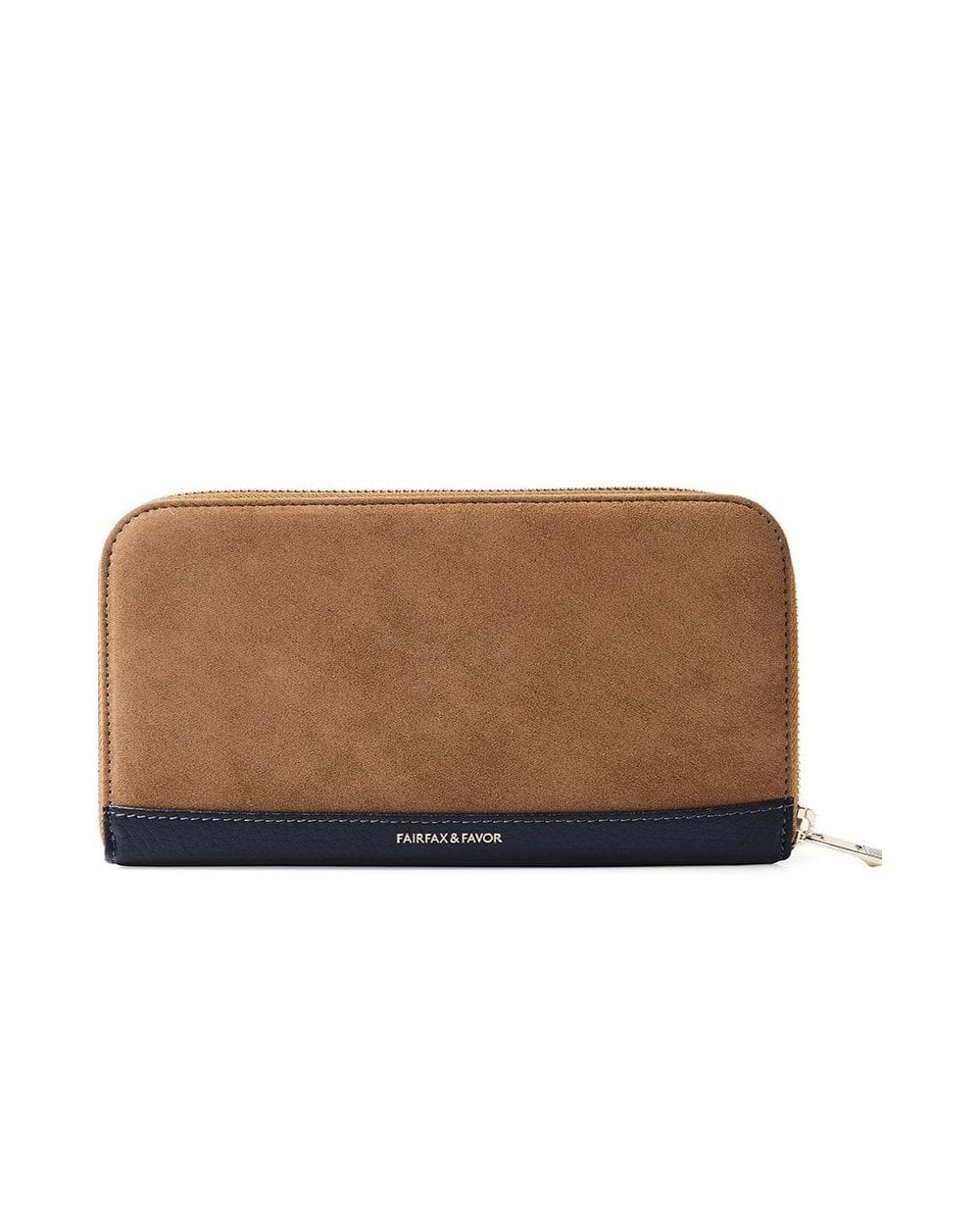 Salisbury Leather and Suede Purse - Image 6