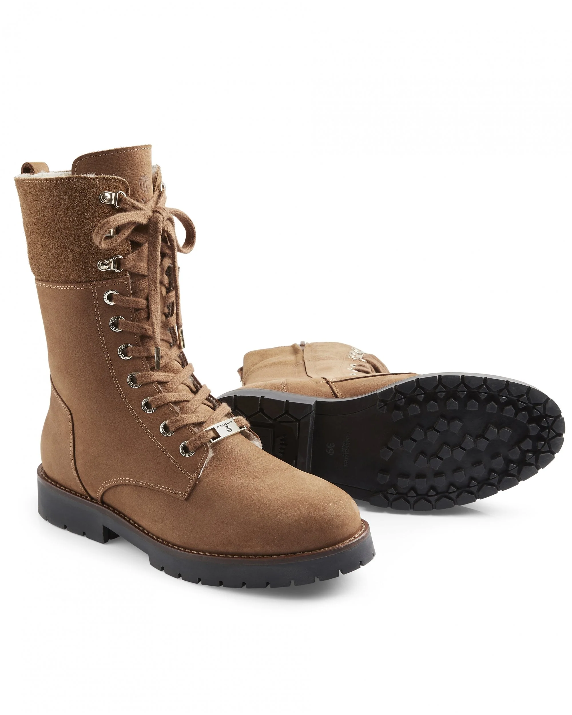 Anglesey Nubuck Combat Boots - Image 14