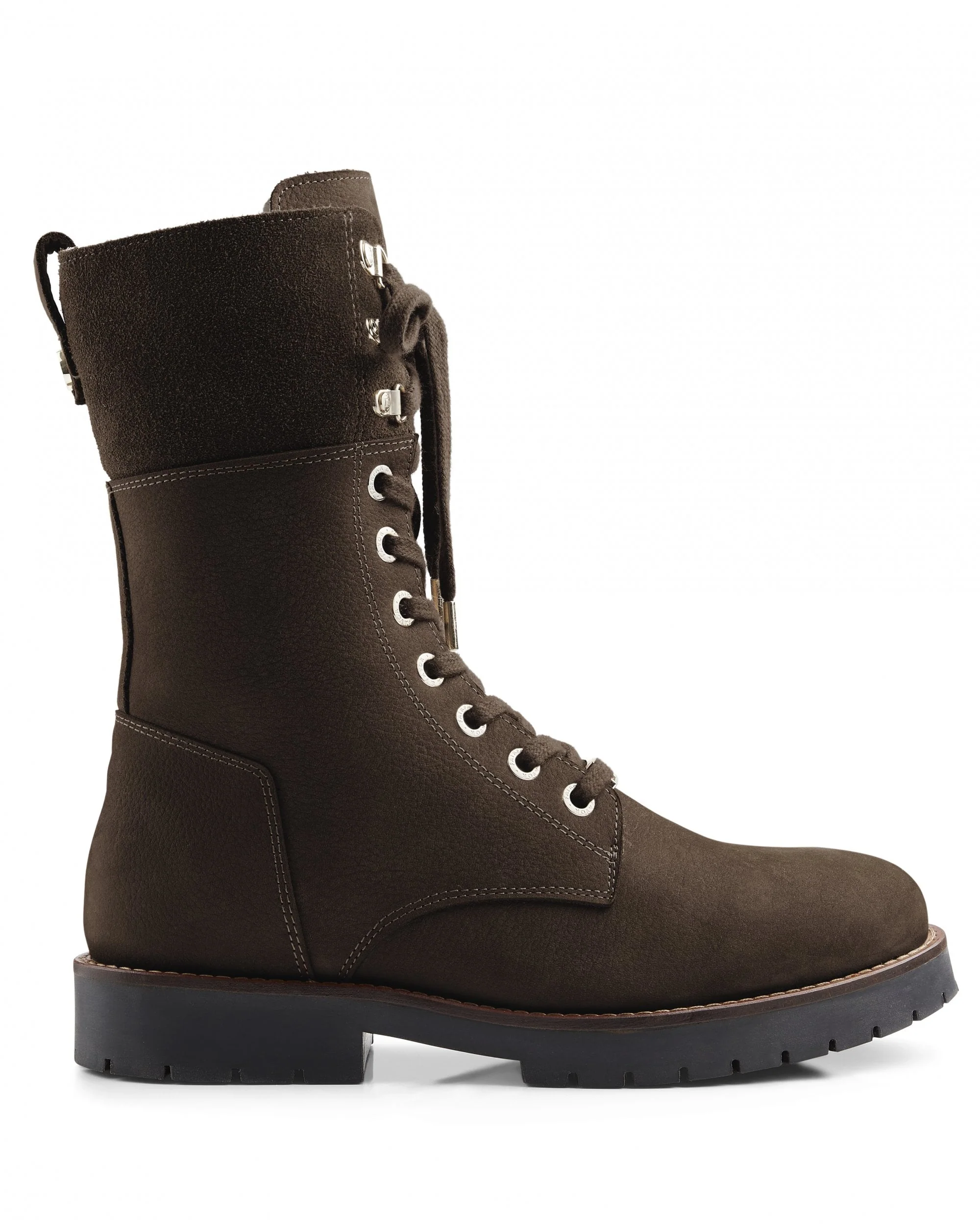 Anglesey Nubuck Combat Boots - Image 2