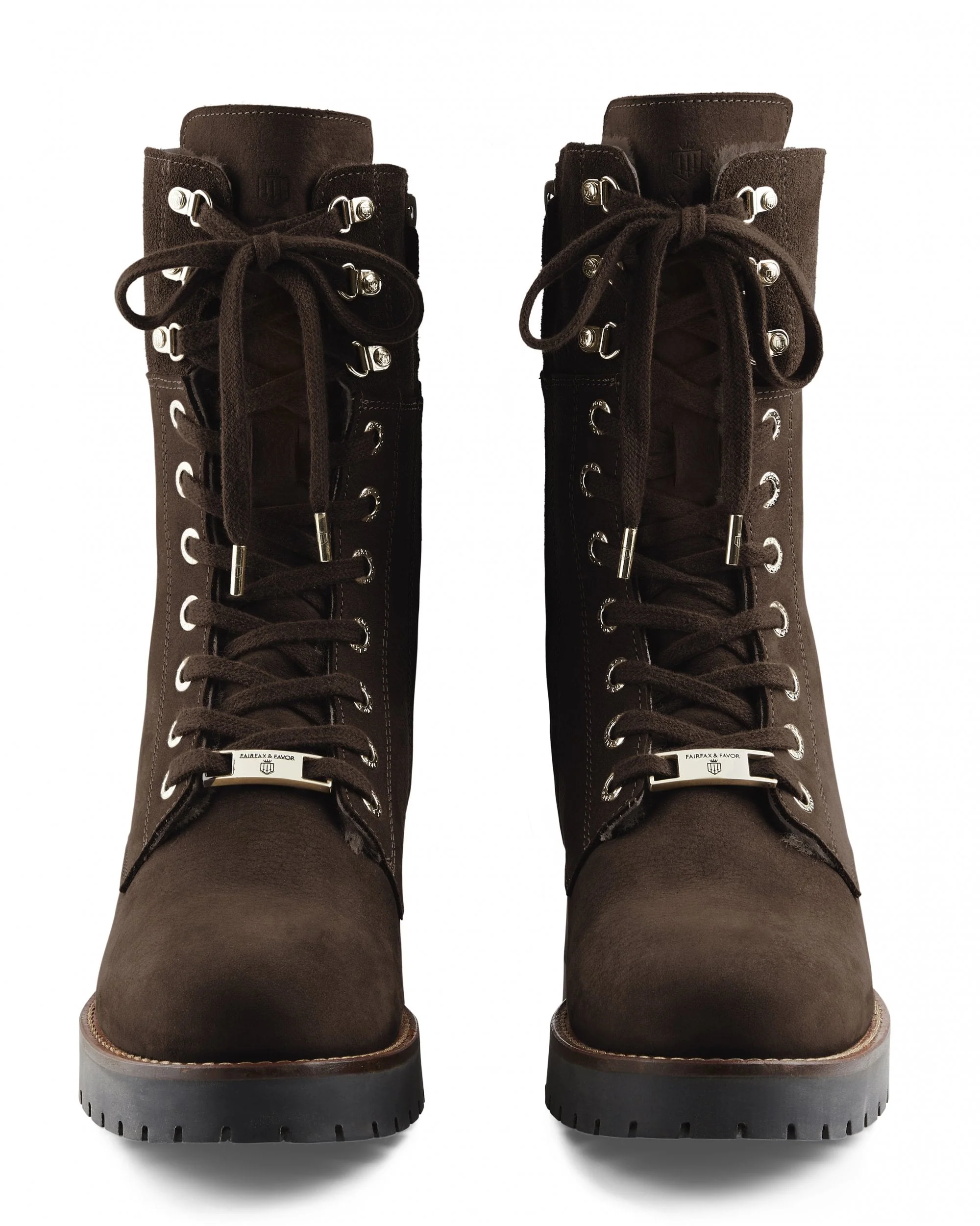 Anglesey Nubuck Combat Boots - Image 4