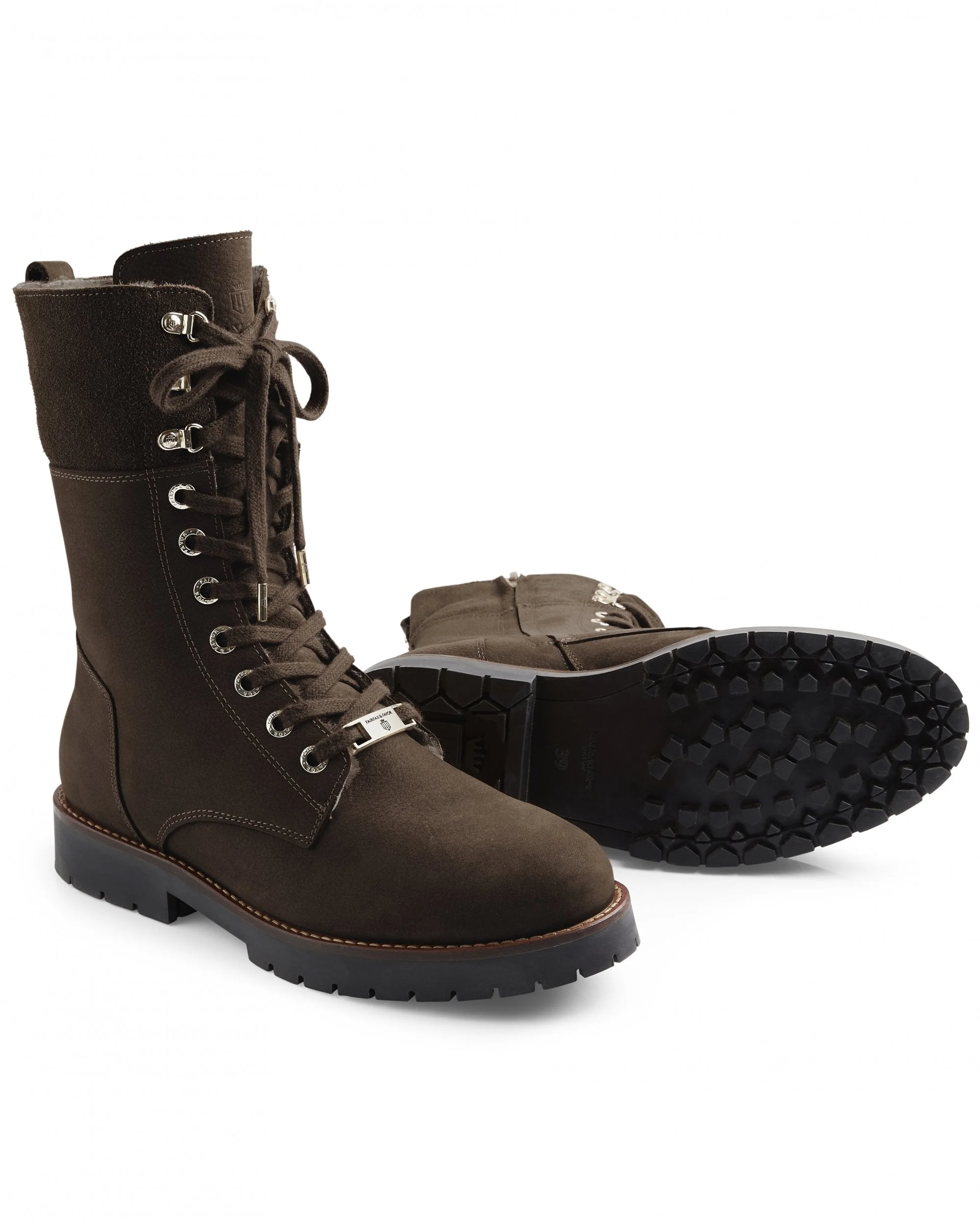 Anglesey Nubuck Combat Boots - Image 6