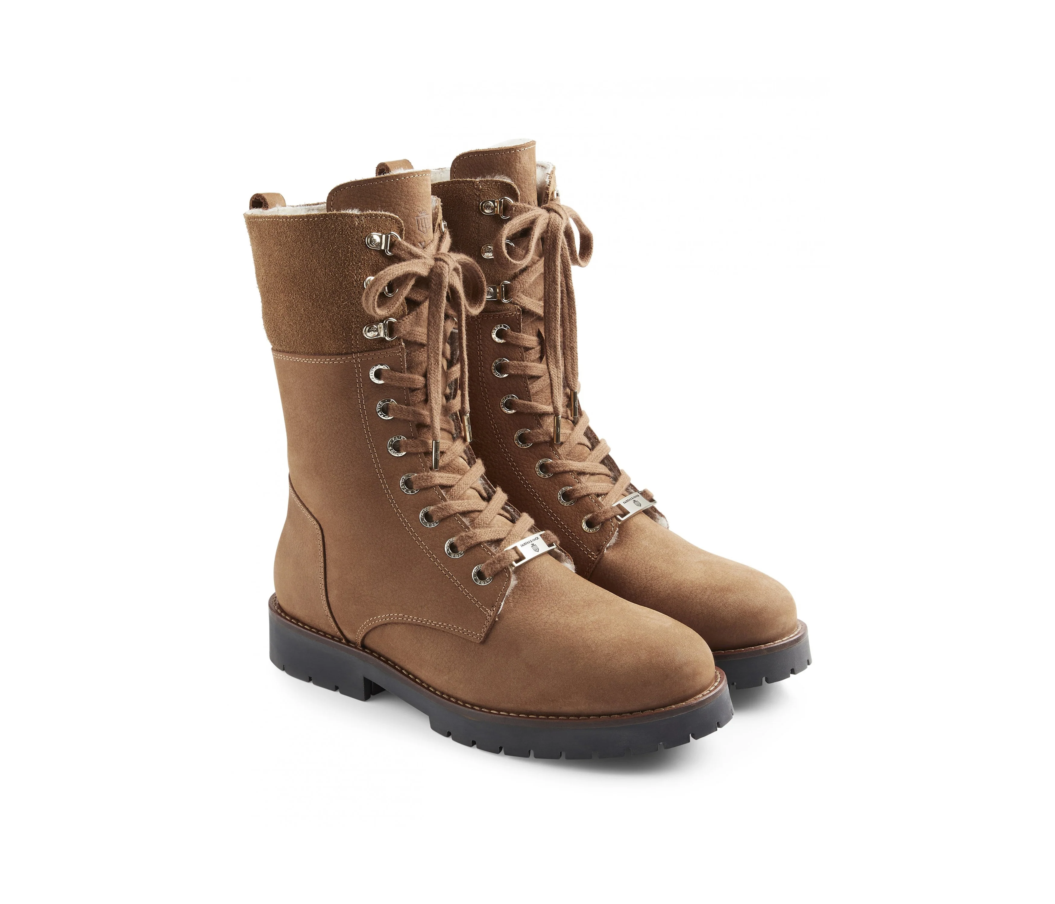 Anglesey Nubuck Combat Boots - Image 9
