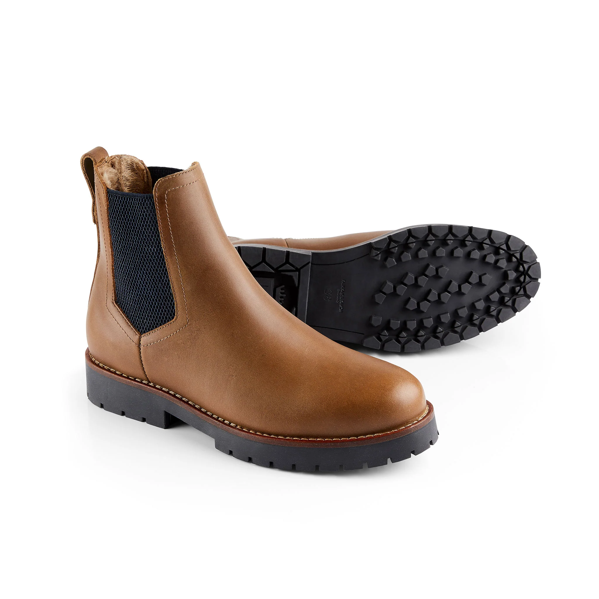 Boudica Shearling Lined Leather Ankle Boot - Image 15
