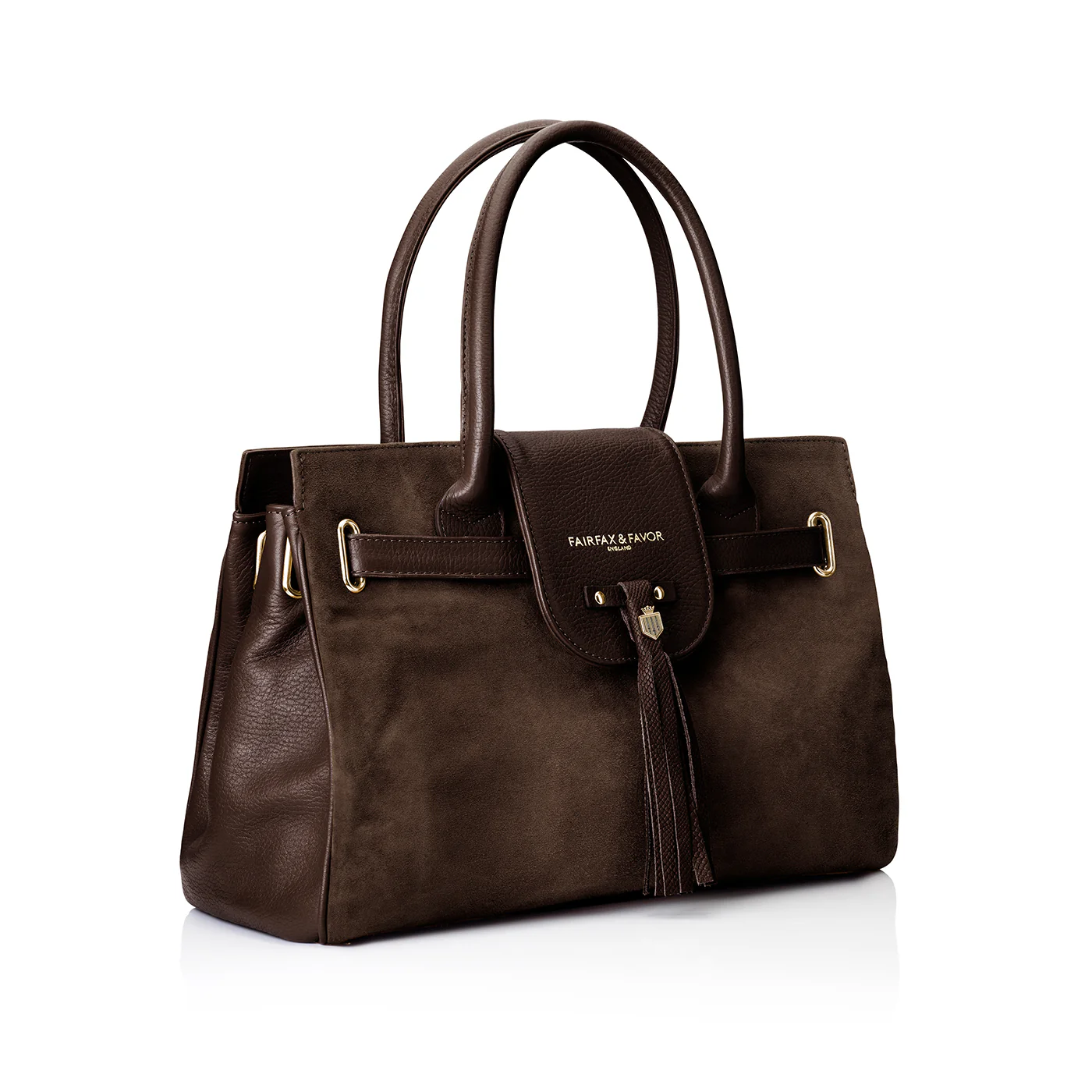 Windsor Leather and Suede Handbag - Image 21