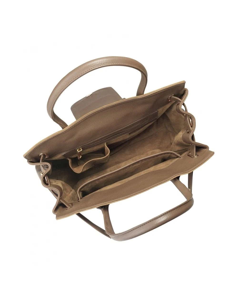 Windsor Leather and Suede Handbag - Image 3