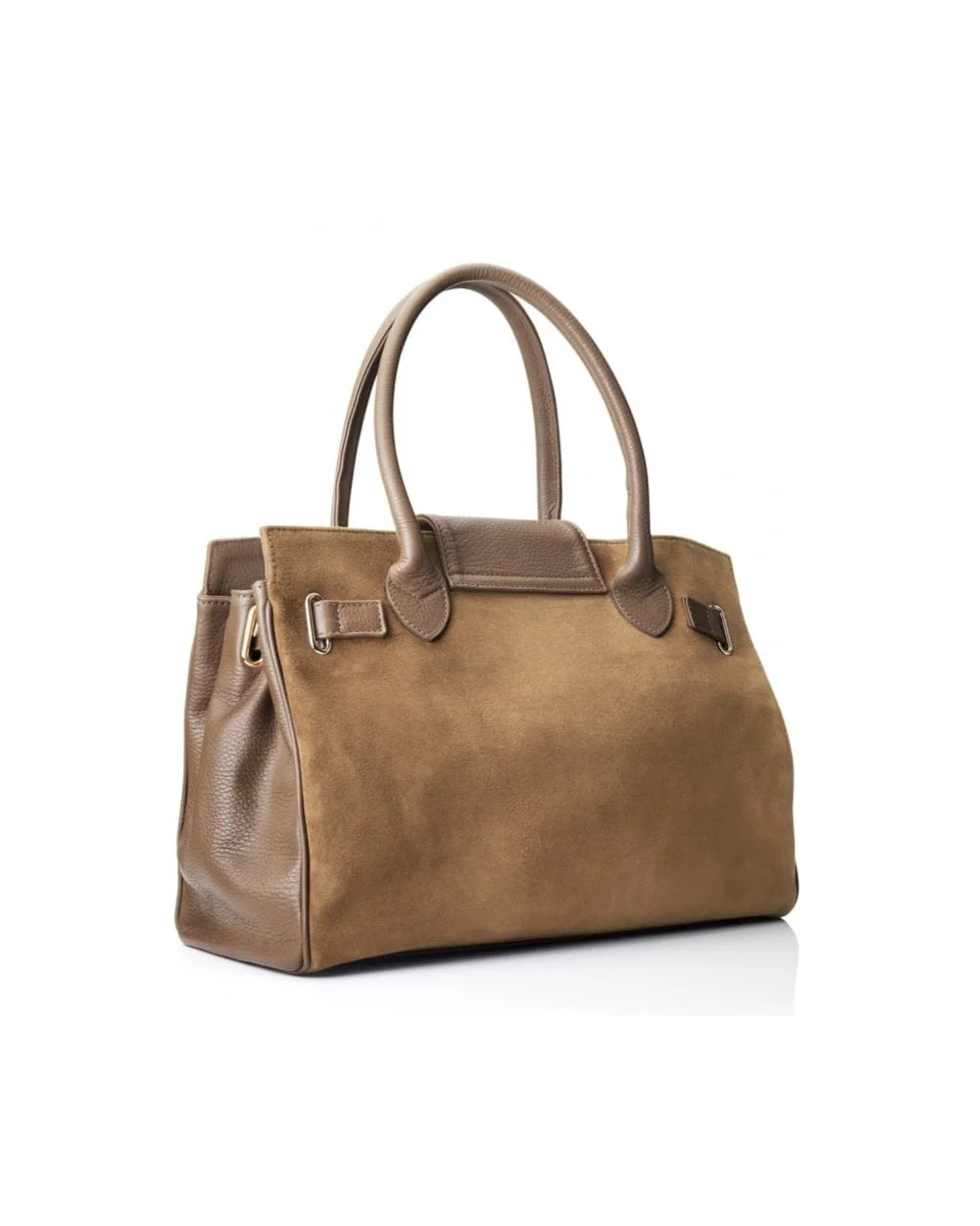 Windsor Leather and Suede Handbag - Image 6