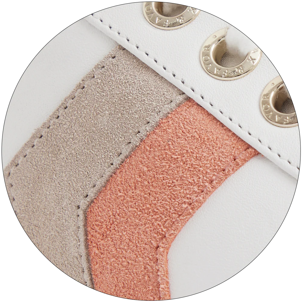 Womens Alexandra Leather Trainers - Image 8