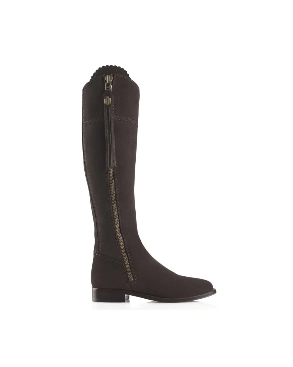Women's Regina Suede Flat Boots (Regular Fit) - Image 21
