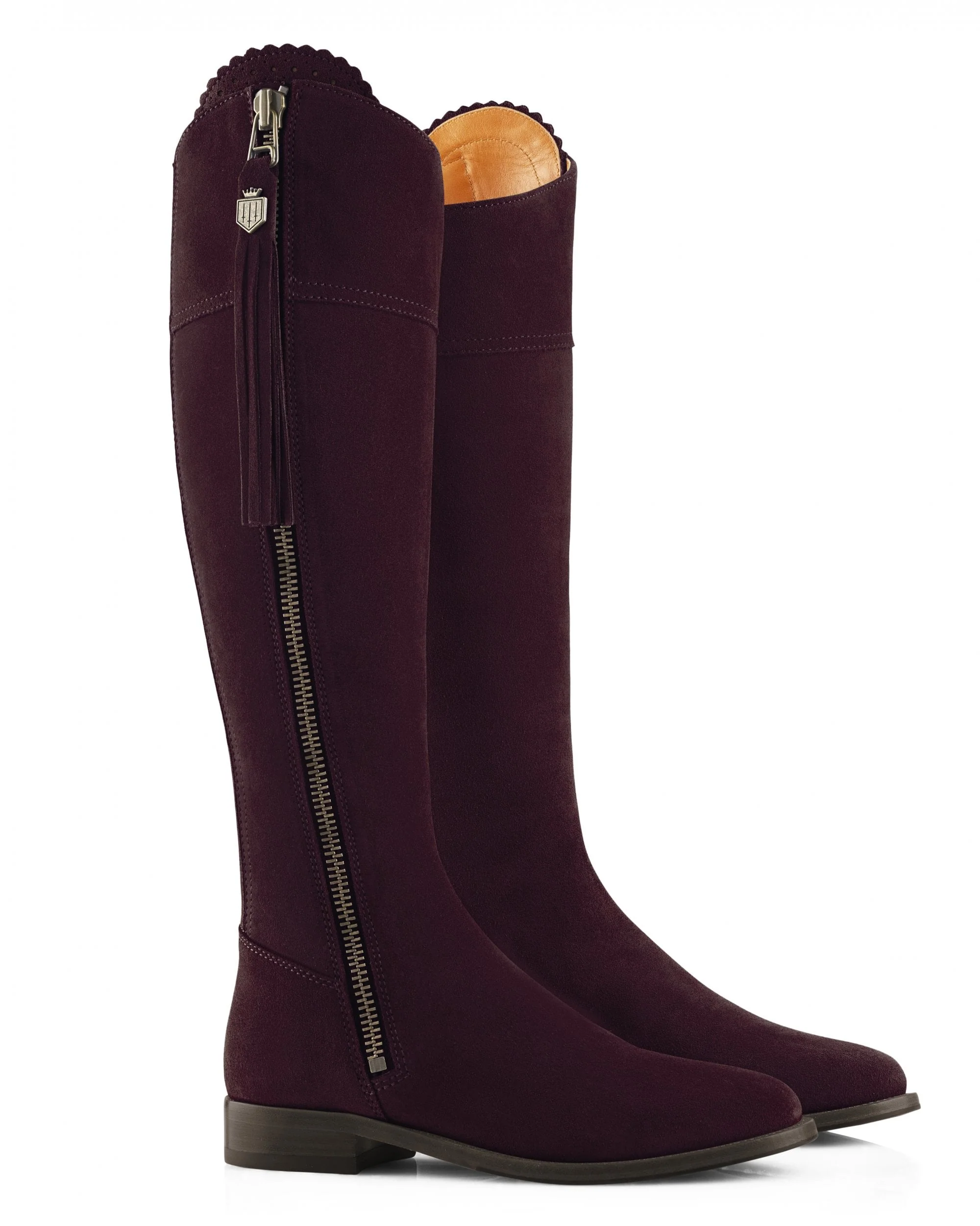 Women's Regina Suede Flat Boots (Regular Fit) - Image 35