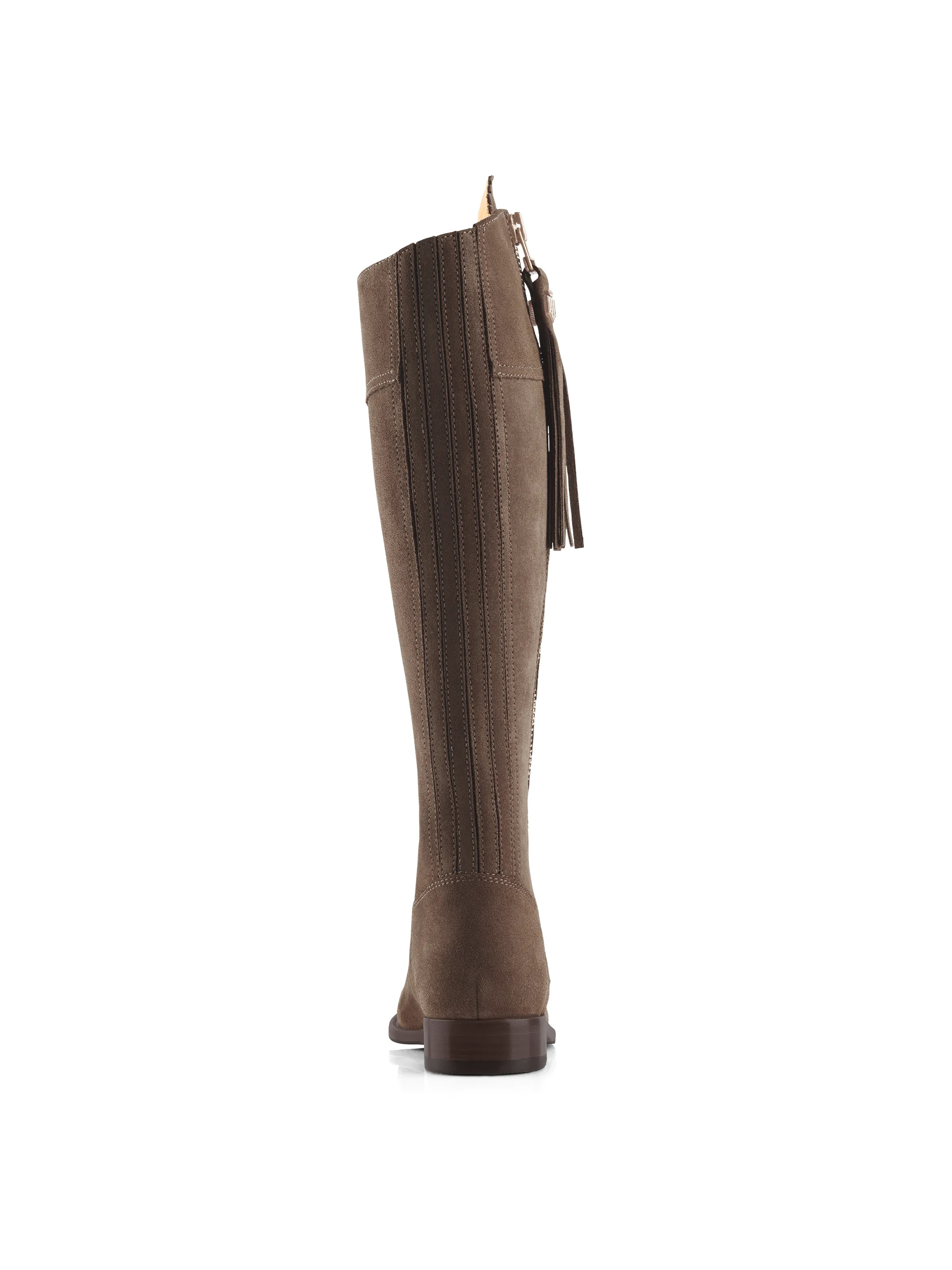 Women's Regina Suede Flat Boots (Regular Fit) - Image 37