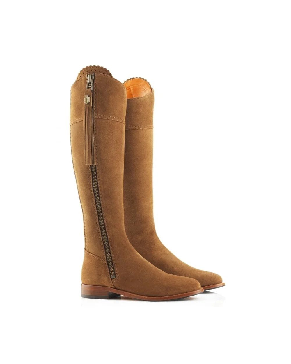 Women's Regina Suede Flat Boots (Regular Fit) - Image 6