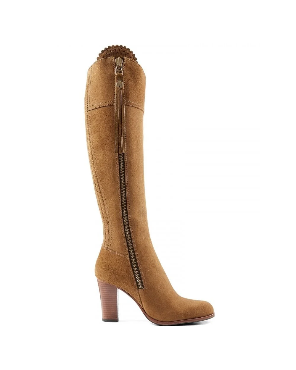 Women's Regina Suede High Heeled Boots (Regular Fit) - Image 8