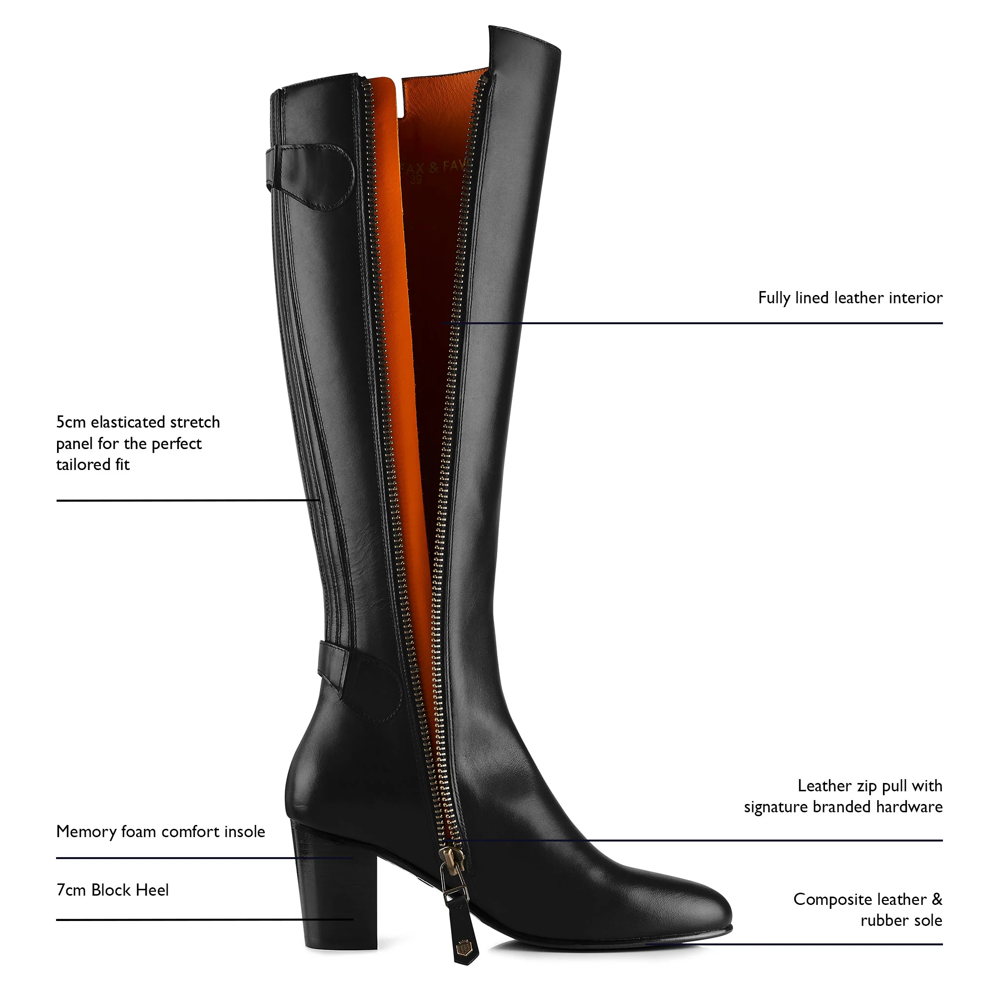 Upton Leather Boot - Image 5
