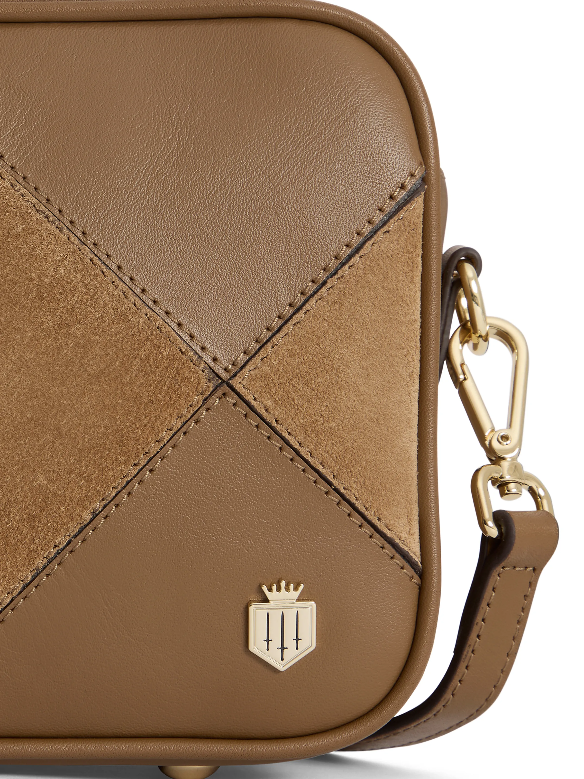 Finsbury Cross Body Bag Harlequin Suede - Image 4