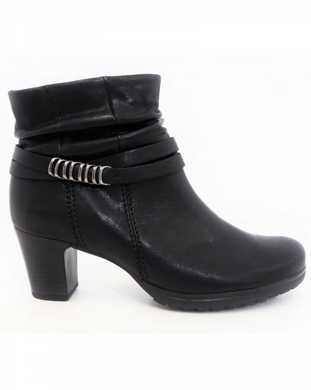 Ladies Pollyanna Leather Ankle Boot - Image 3